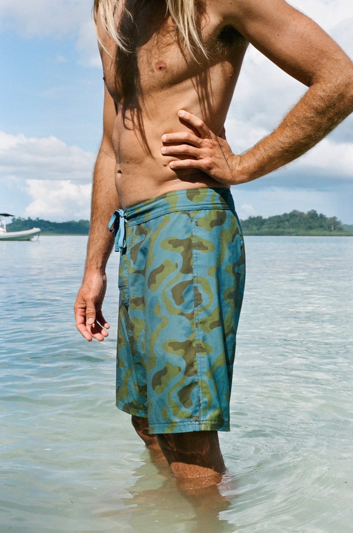 Stretch Notched Trunks - 28 - Mollusk Surf Shop