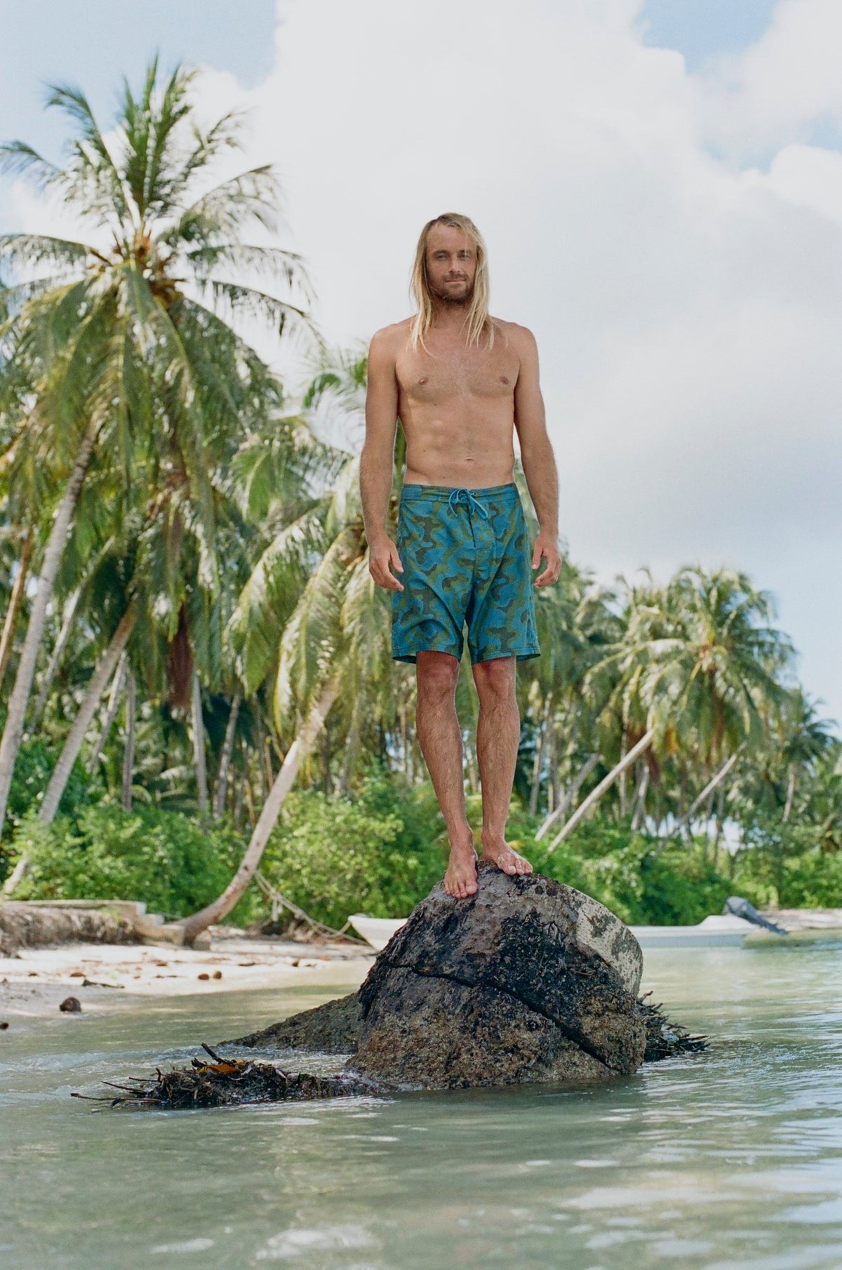 Stretch Notched Trunks - 28 - Mollusk Surf Shop