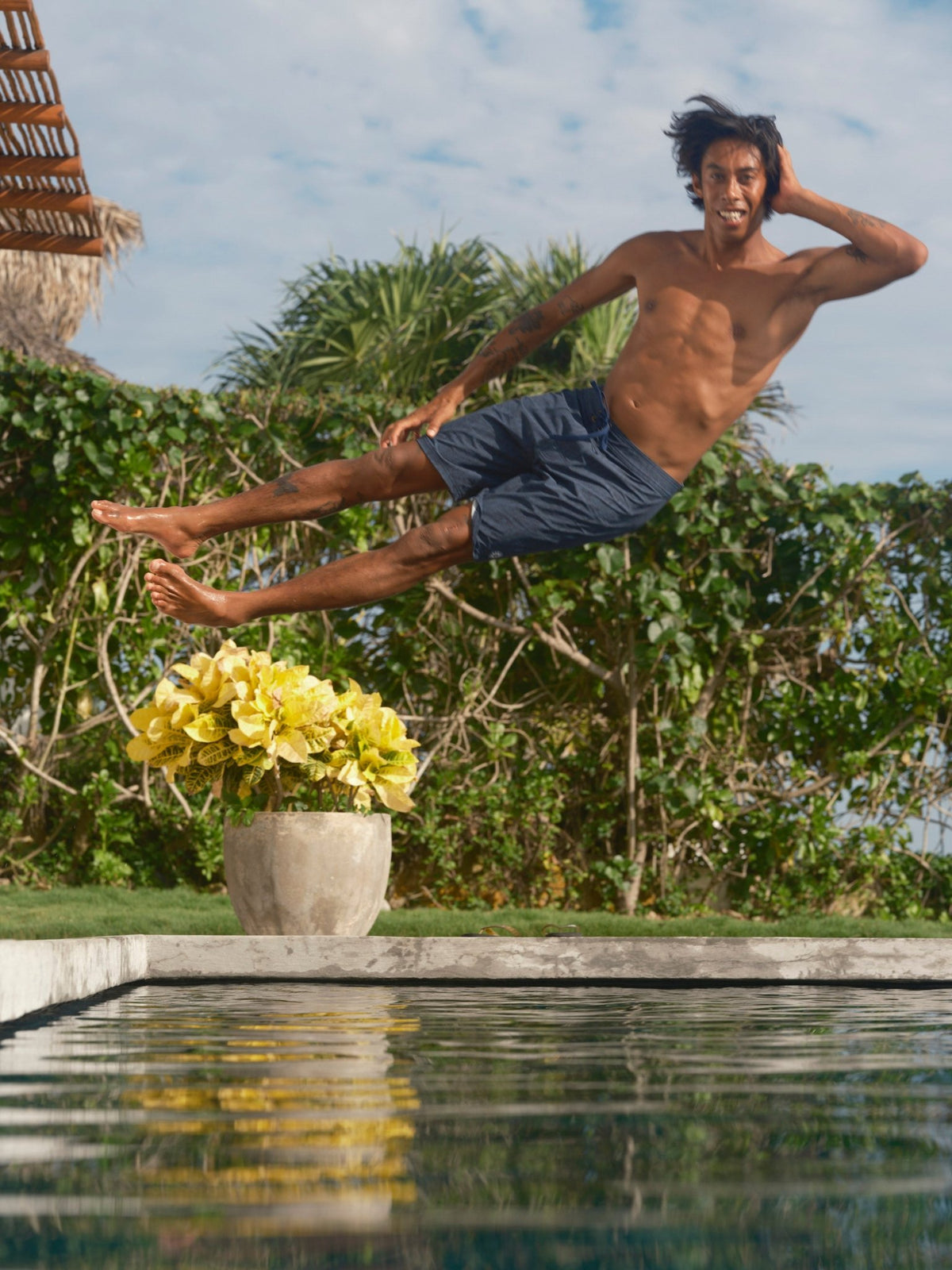 Stretch Notched Trunks - 28 - Mollusk Surf Shop
