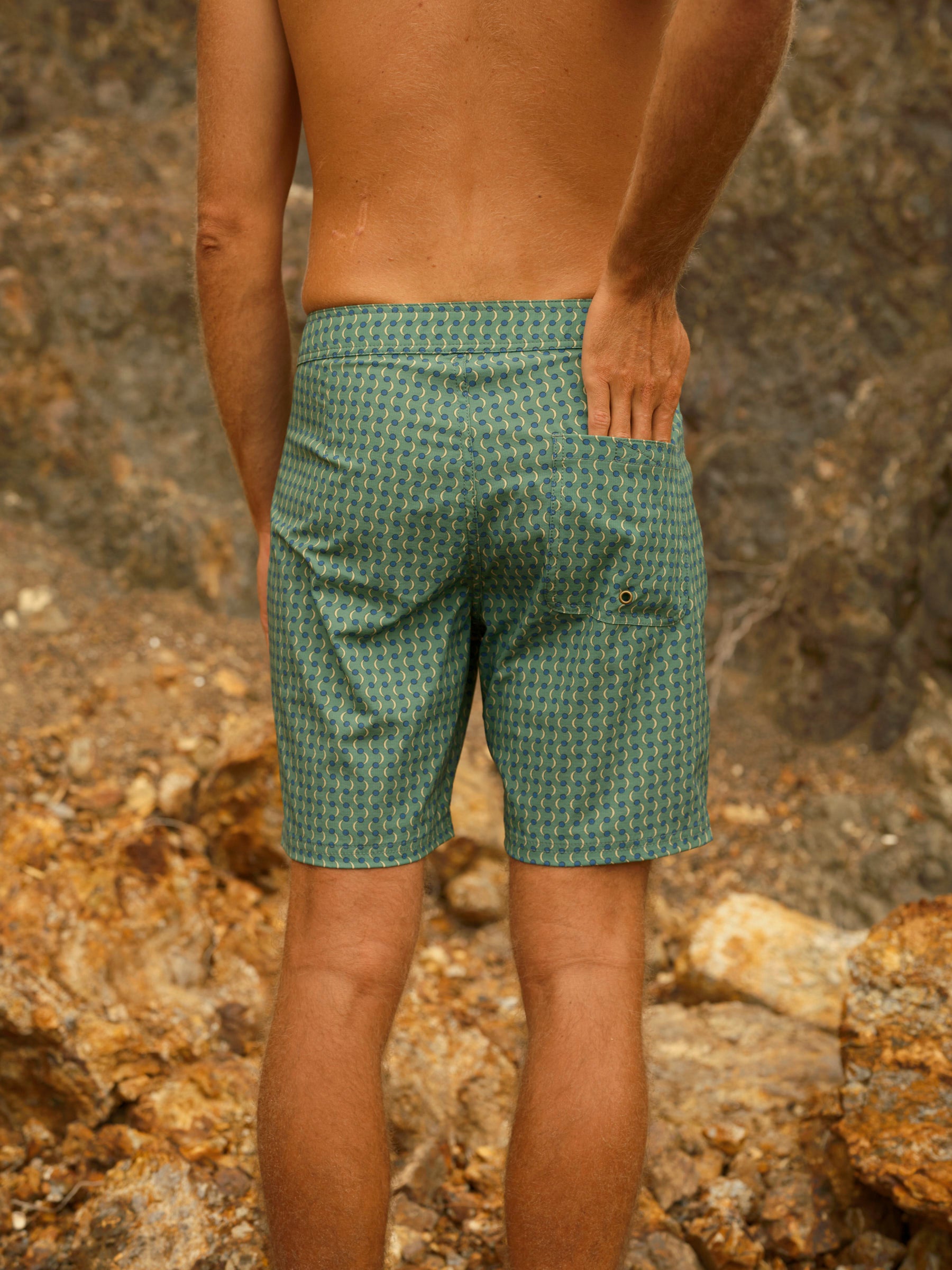Stretch Notched Trunks - 28 - Mollusk Surf Shop