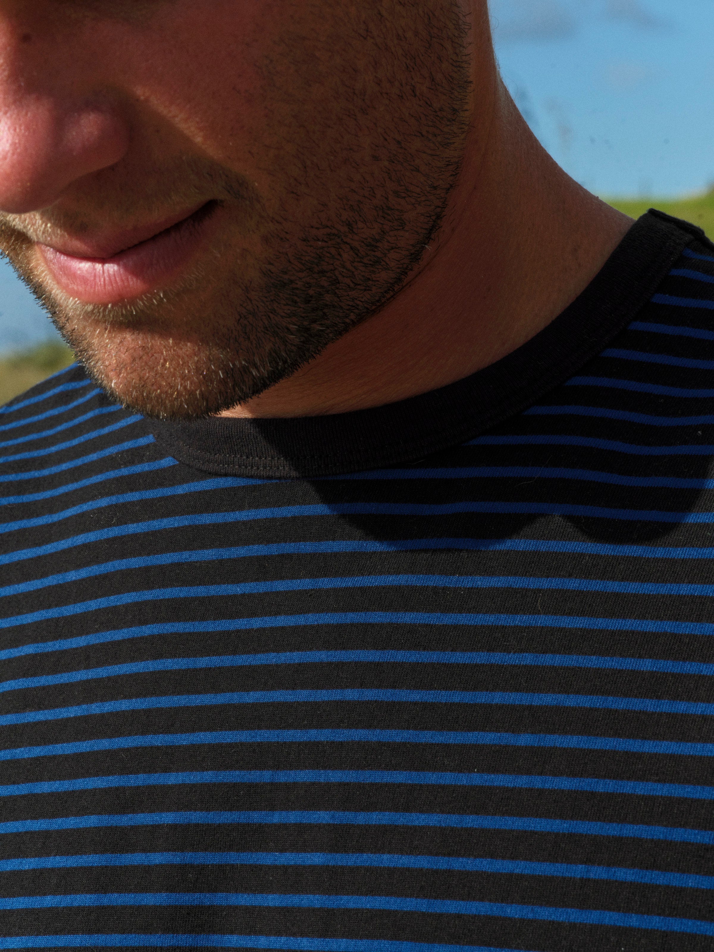 Striped Heavy Tee - S - Mollusk Surf Shop