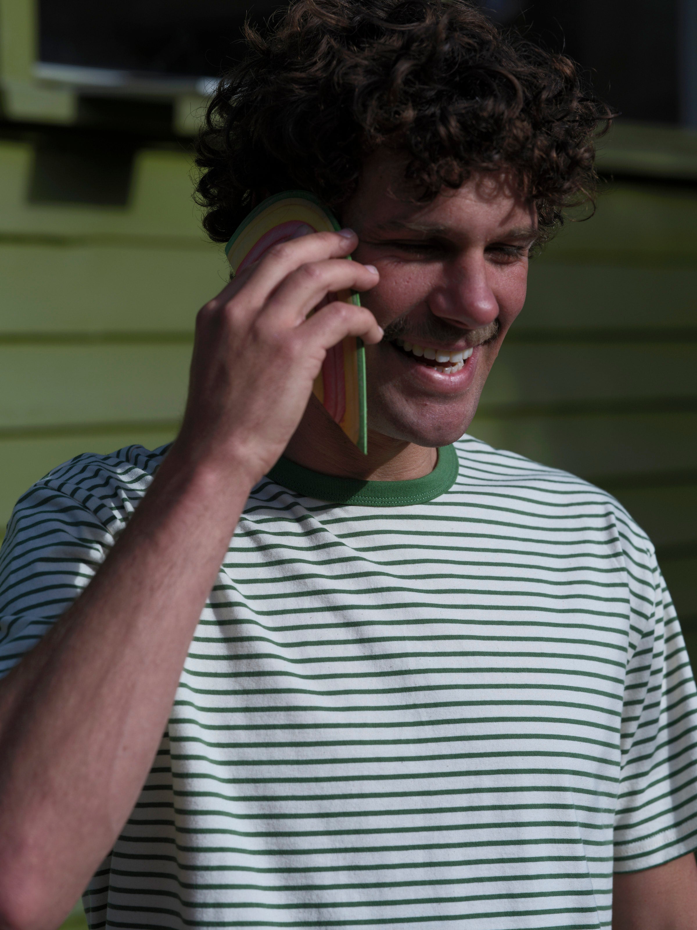 Striped Heavy Tee - S - Mollusk Surf Shop