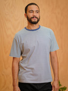 Striped Heavy Tee - S - Mollusk Surf Shop