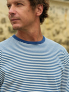 Striped Heavy Tee - S - Mollusk Surf Shop