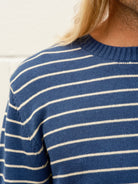 Striped Linen Sweater - S - Mollusk Surf Shop