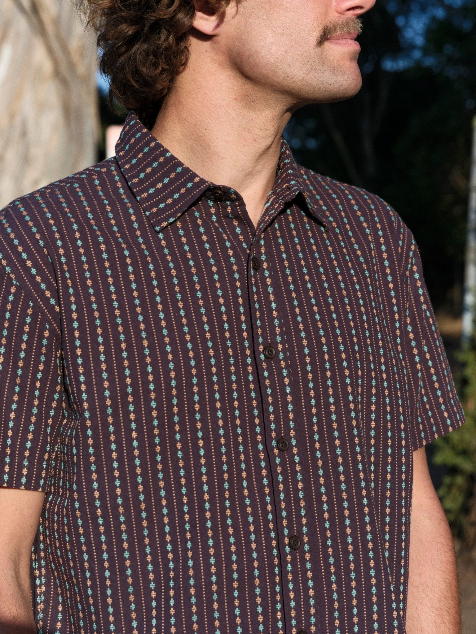 Summer Shirt - Navy Dobby - Mollusk Surf Shop