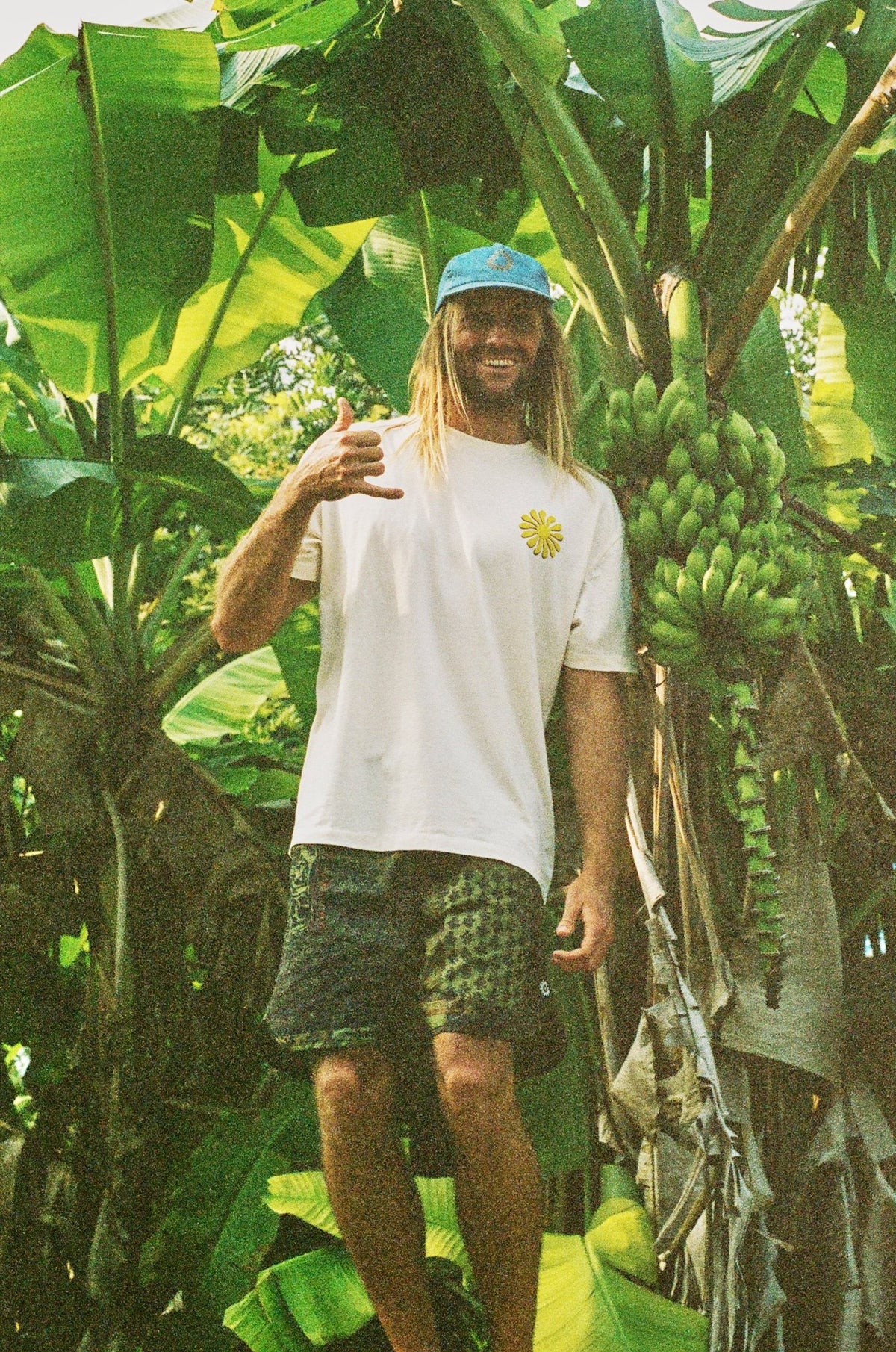 Sun Flower Tee - S - Mollusk Surf Shop