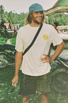 Sun Flower Tee - S - Mollusk Surf Shop