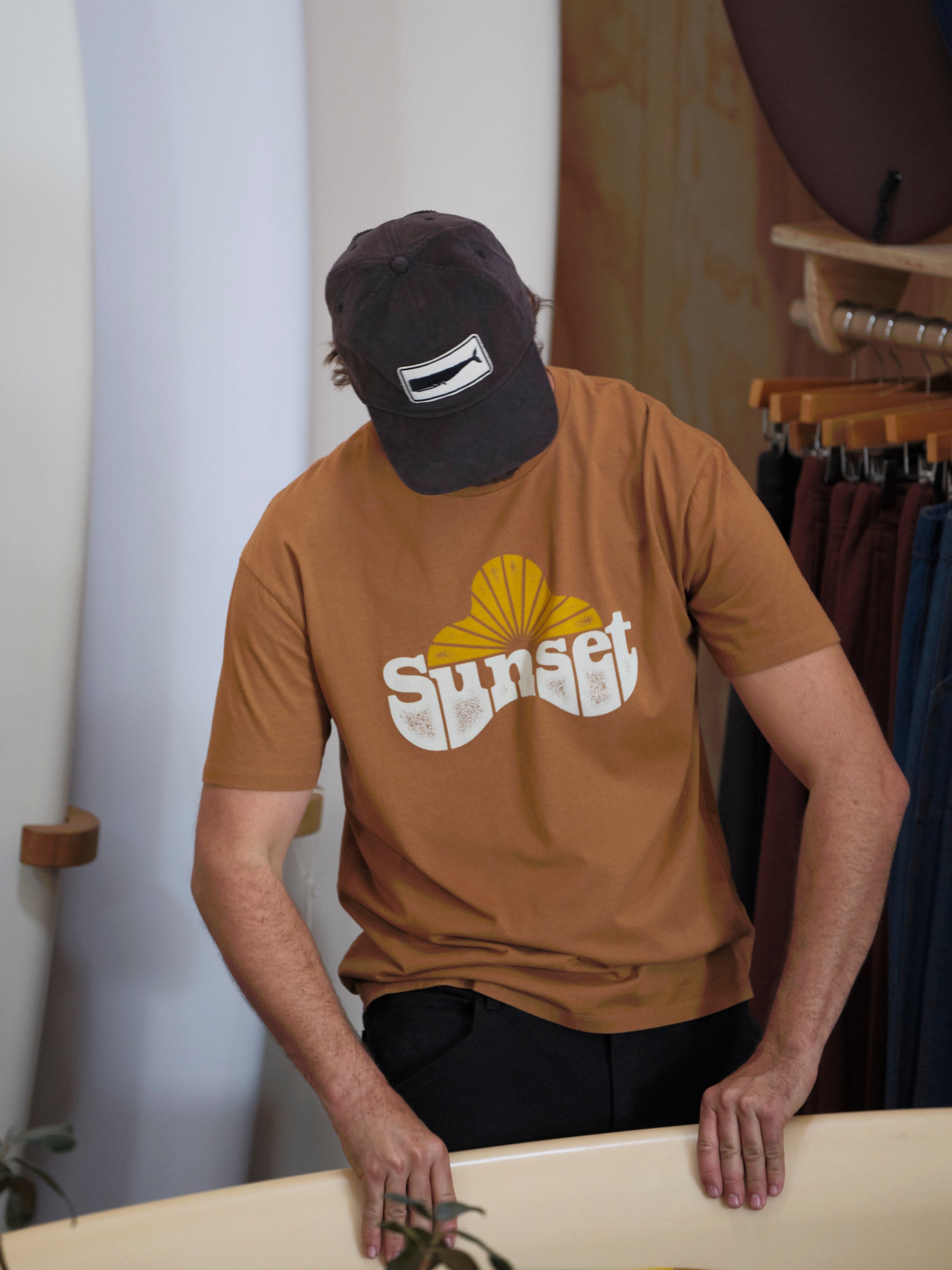 Sunset Tee - S - Mollusk Surf Shop - description