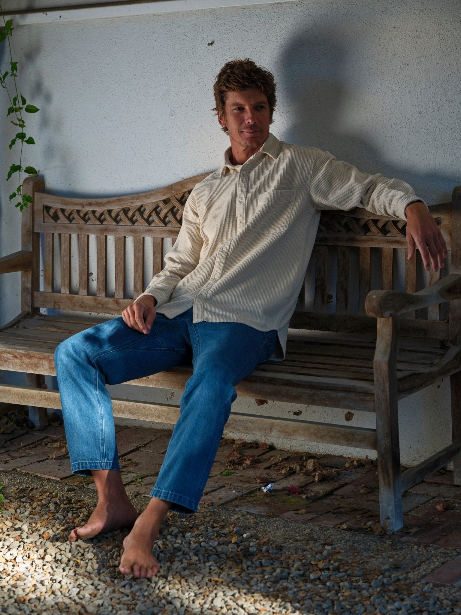 Thurston Shirt - Rover Green Corduroy - Mollusk Surf Shop