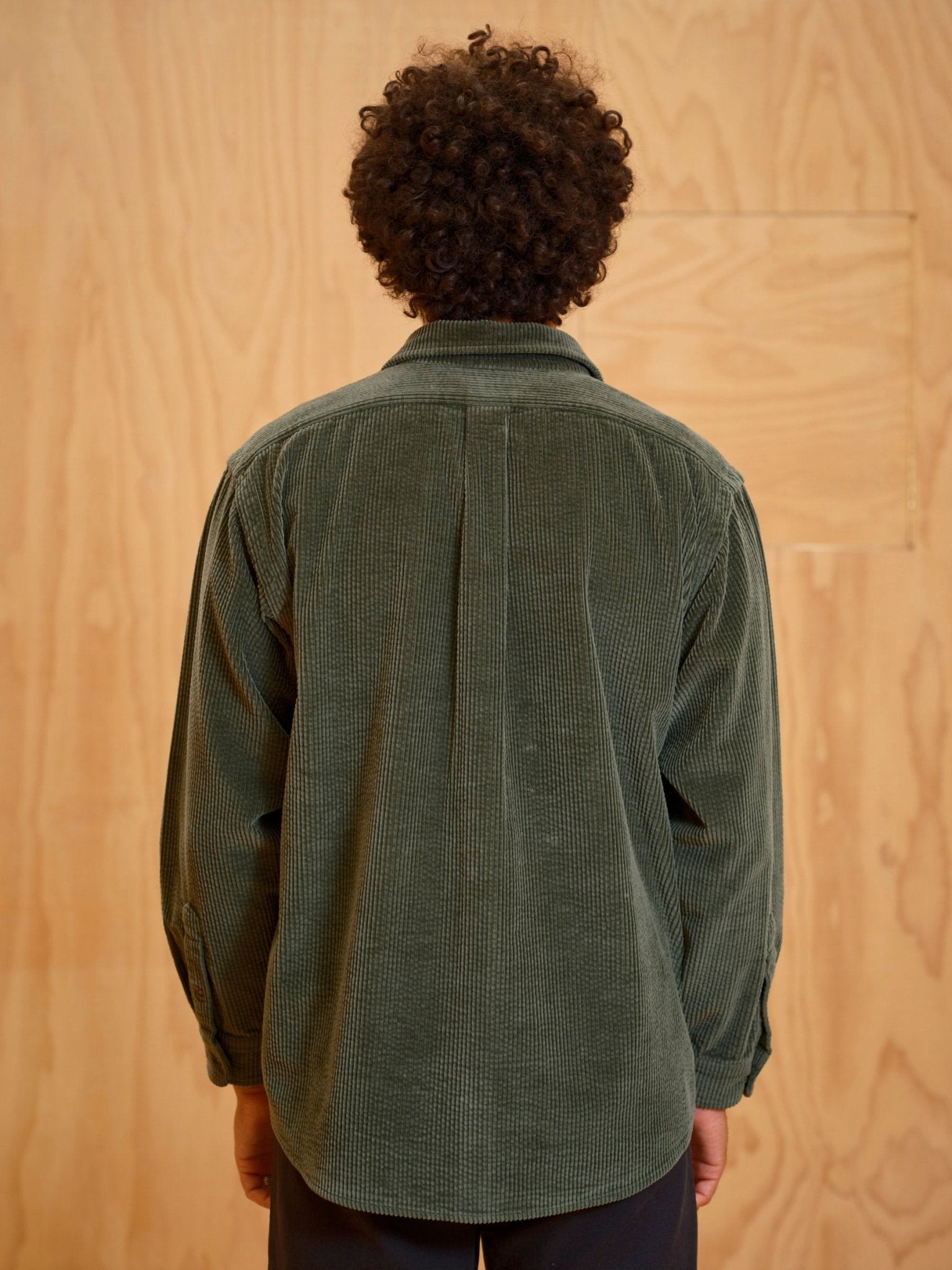 Thurston Shirt - Rover Green Corduroy - Mollusk Surf Shop
