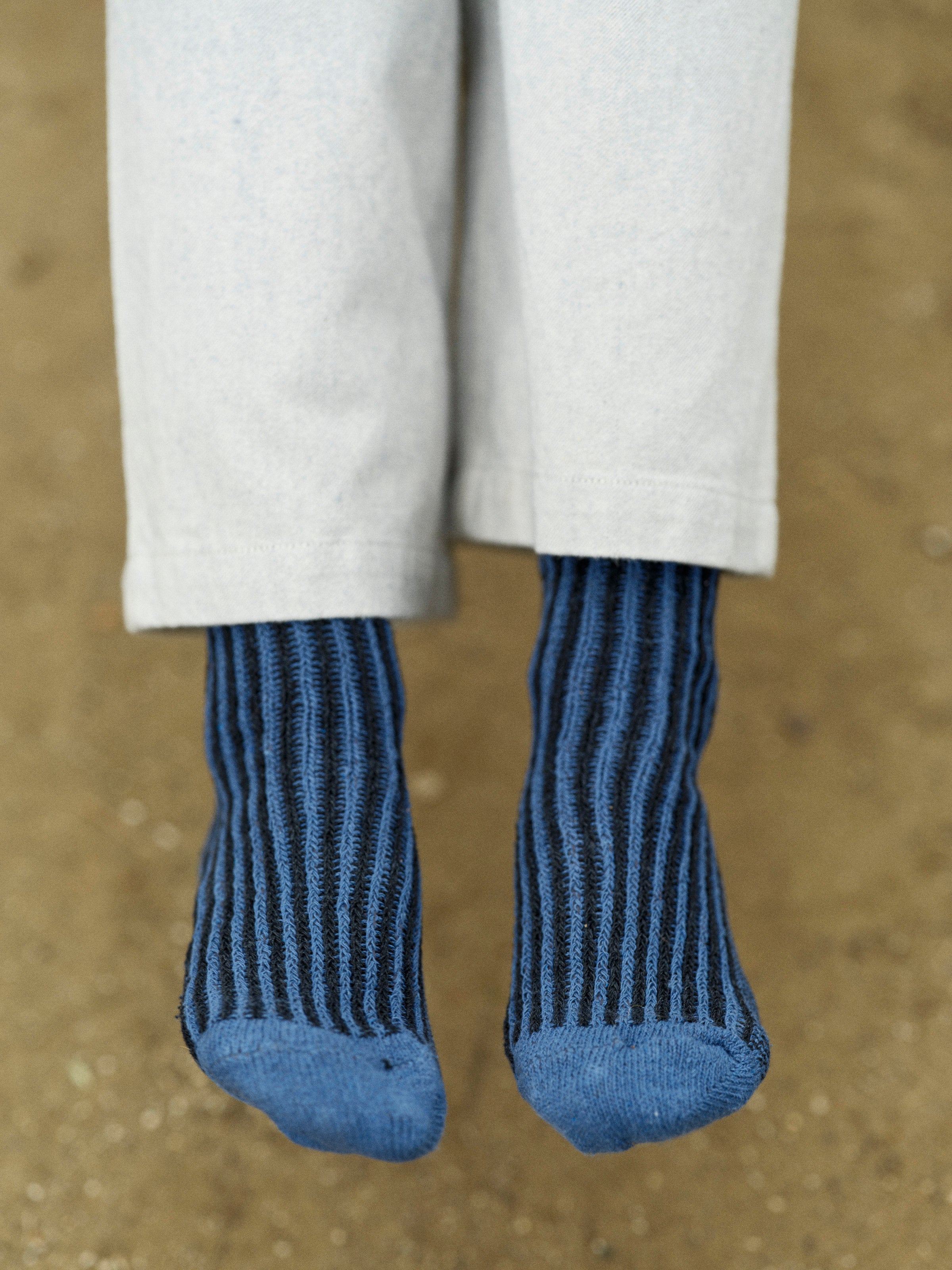 Two Tone Rib Sock - OS - Mollusk Surf Shop