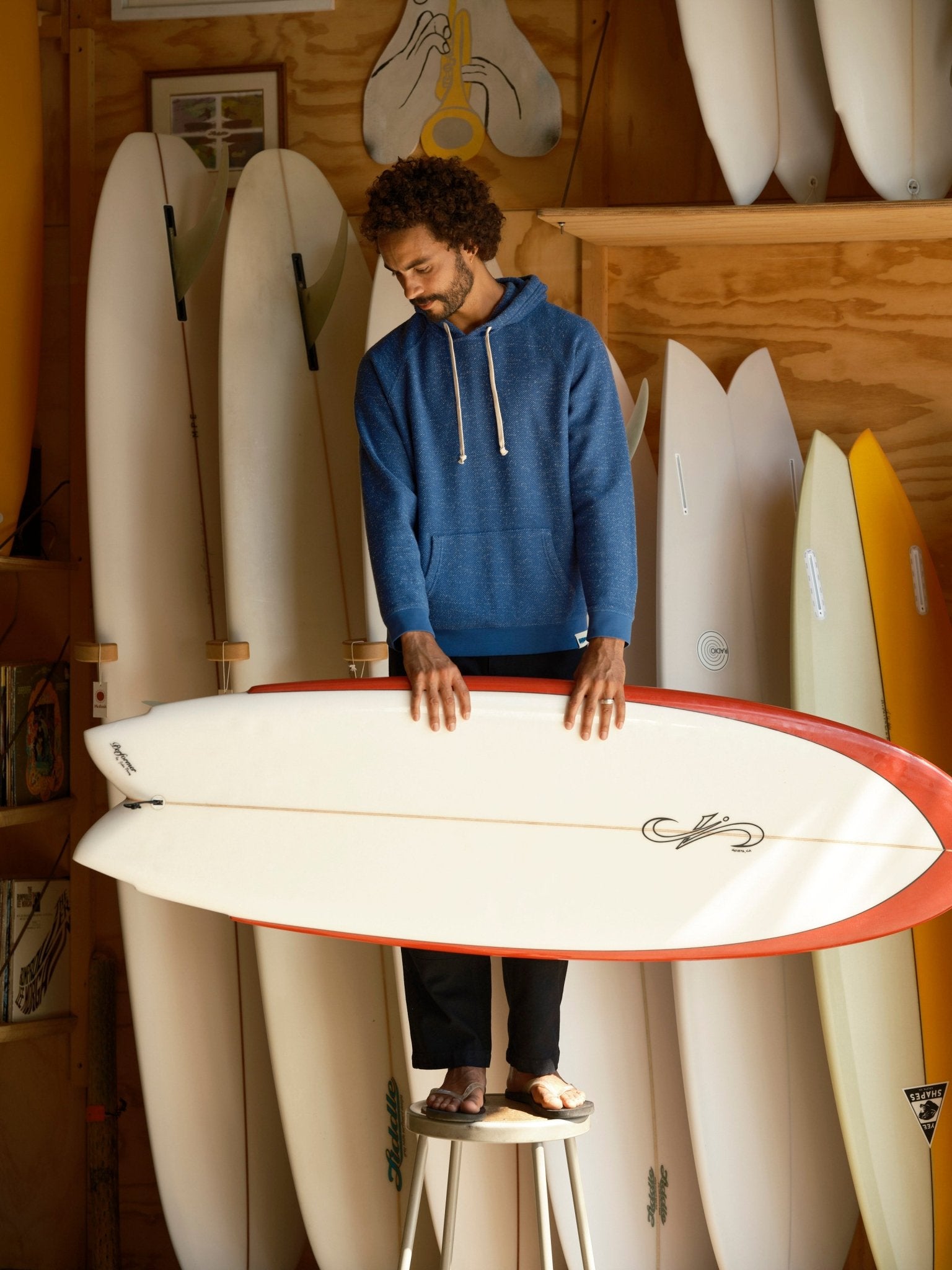 Whale Patch Pullover - S - Mollusk Surf Shop