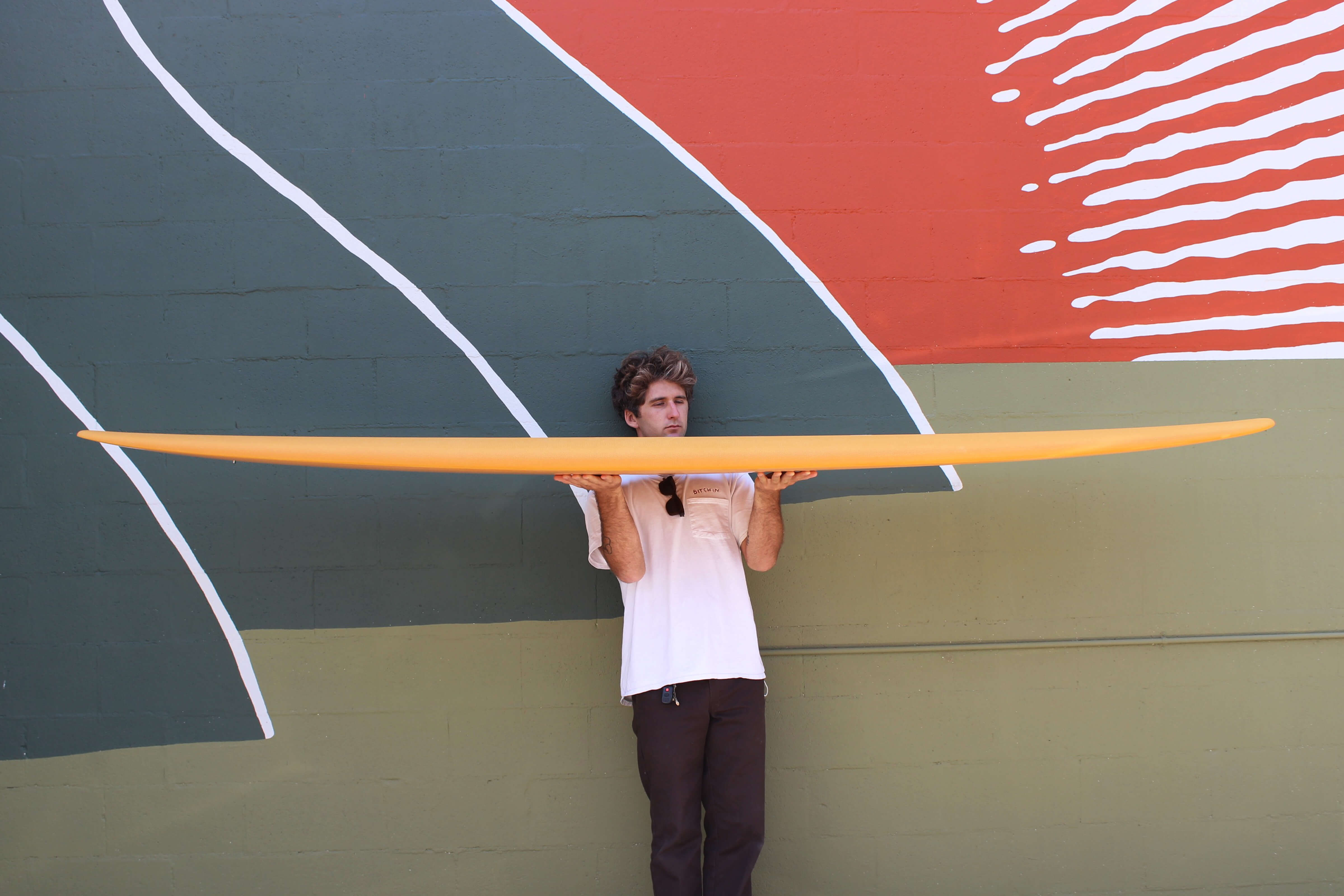10' Crime Noserider - Mango - Mollusk Surf Shop