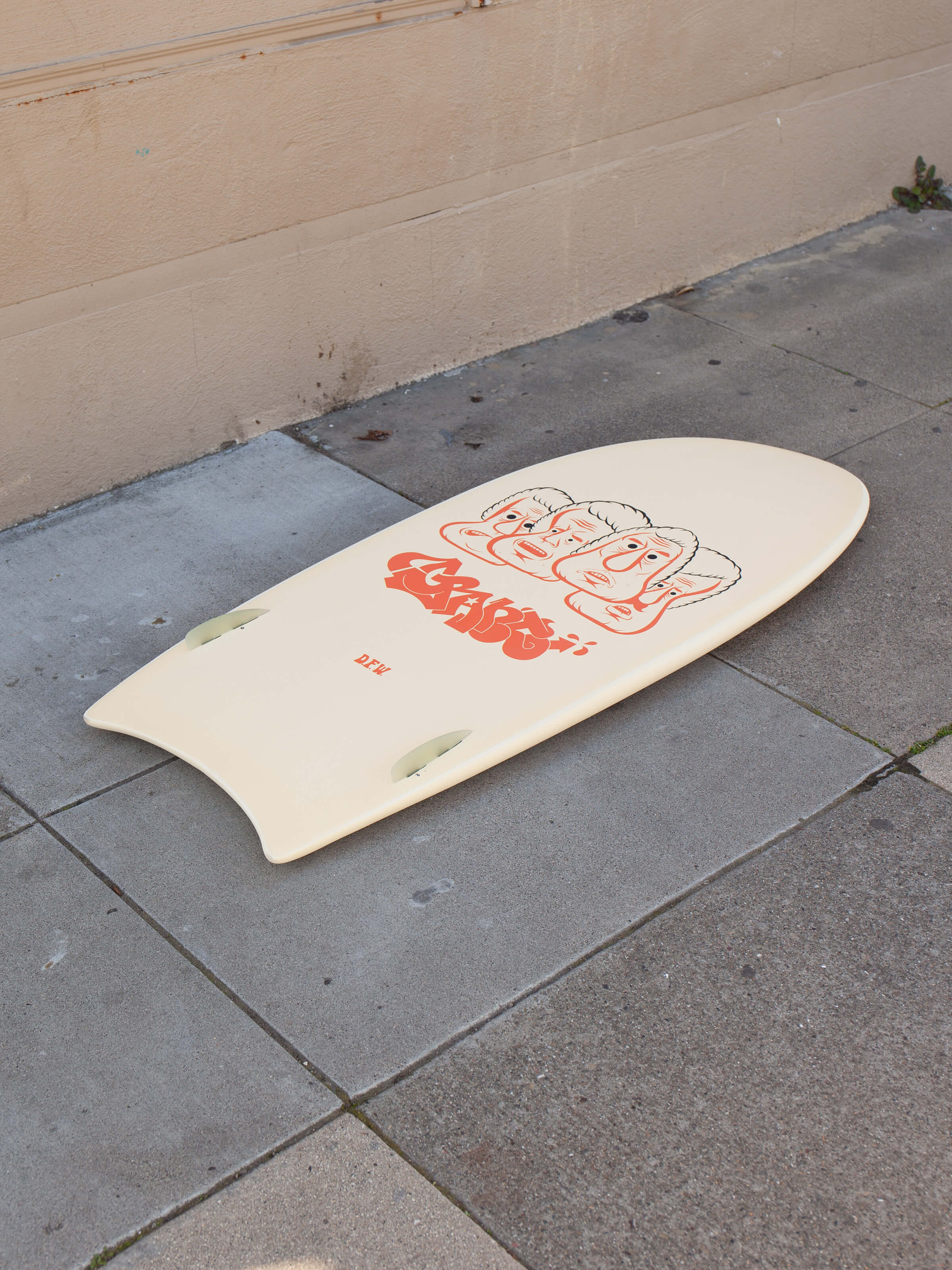 4'6 Crime Hippy Killer - Egg Nog - Mollusk Surf Shop