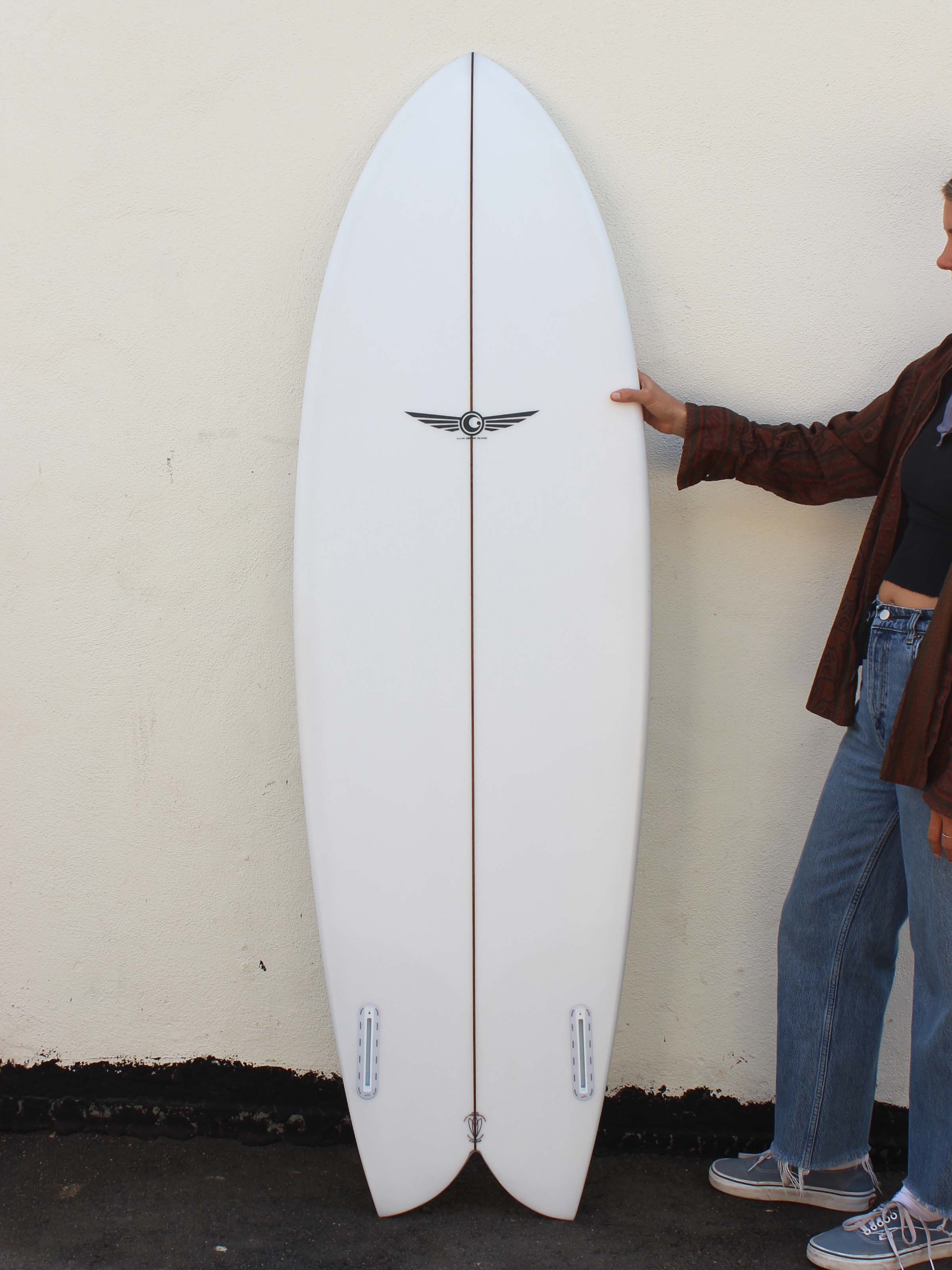 5'10 Allan Gibbons Classic Fish - Mollusk Surf Shop