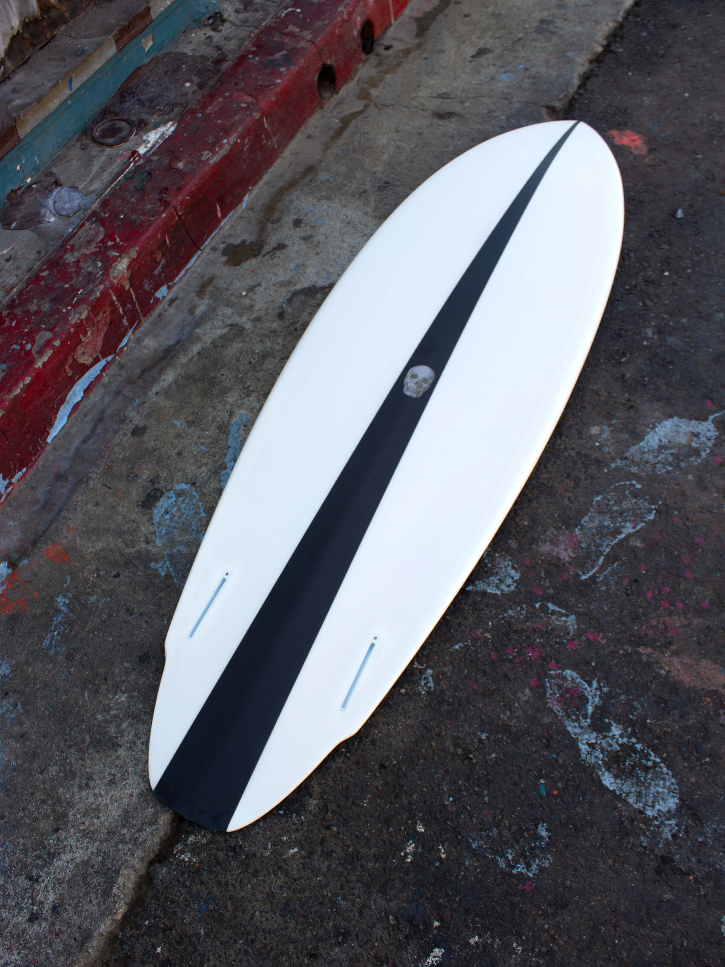 5'10 Christenson Lane Splitter Black Spear - Mollusk Surf Shop