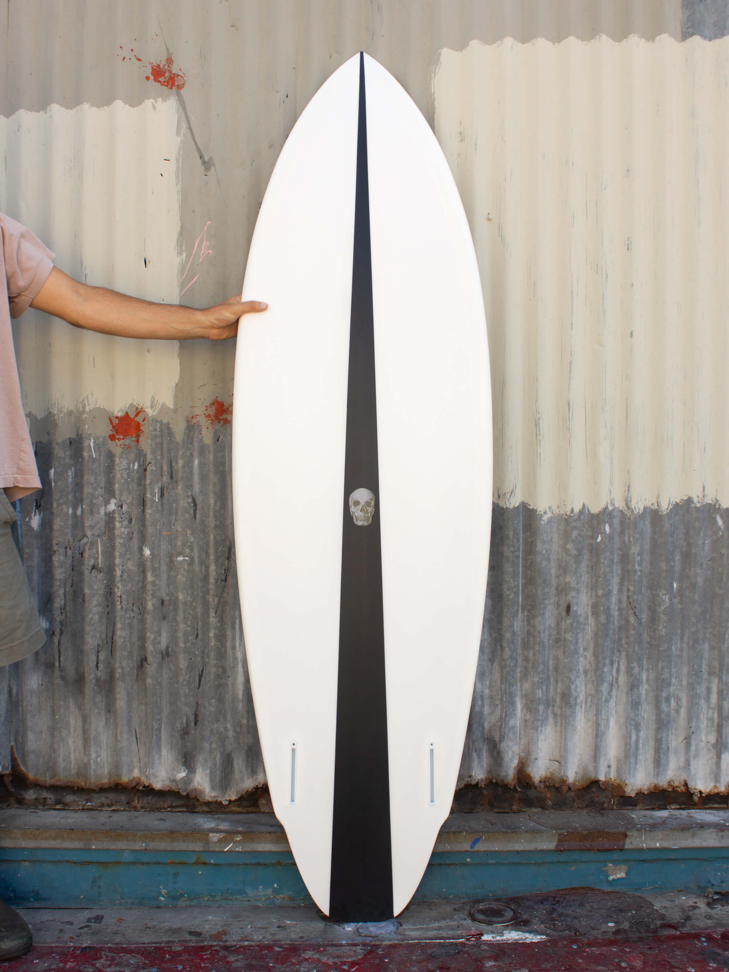5'10 Christenson Lane Splitter Black Spear - Mollusk Surf Shop