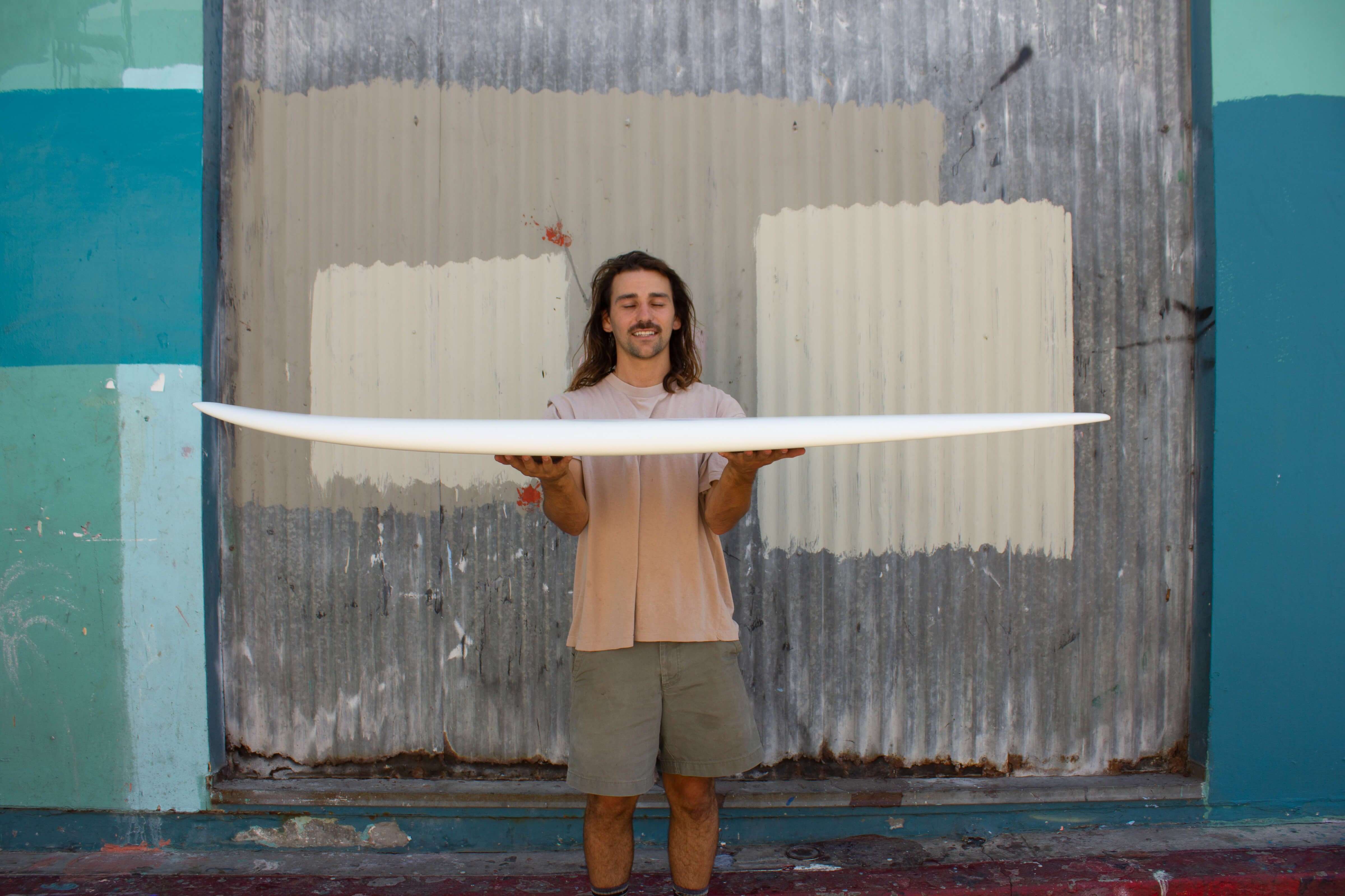 5'10 Christenson Lane Splitter Black Spear - Mollusk Surf Shop