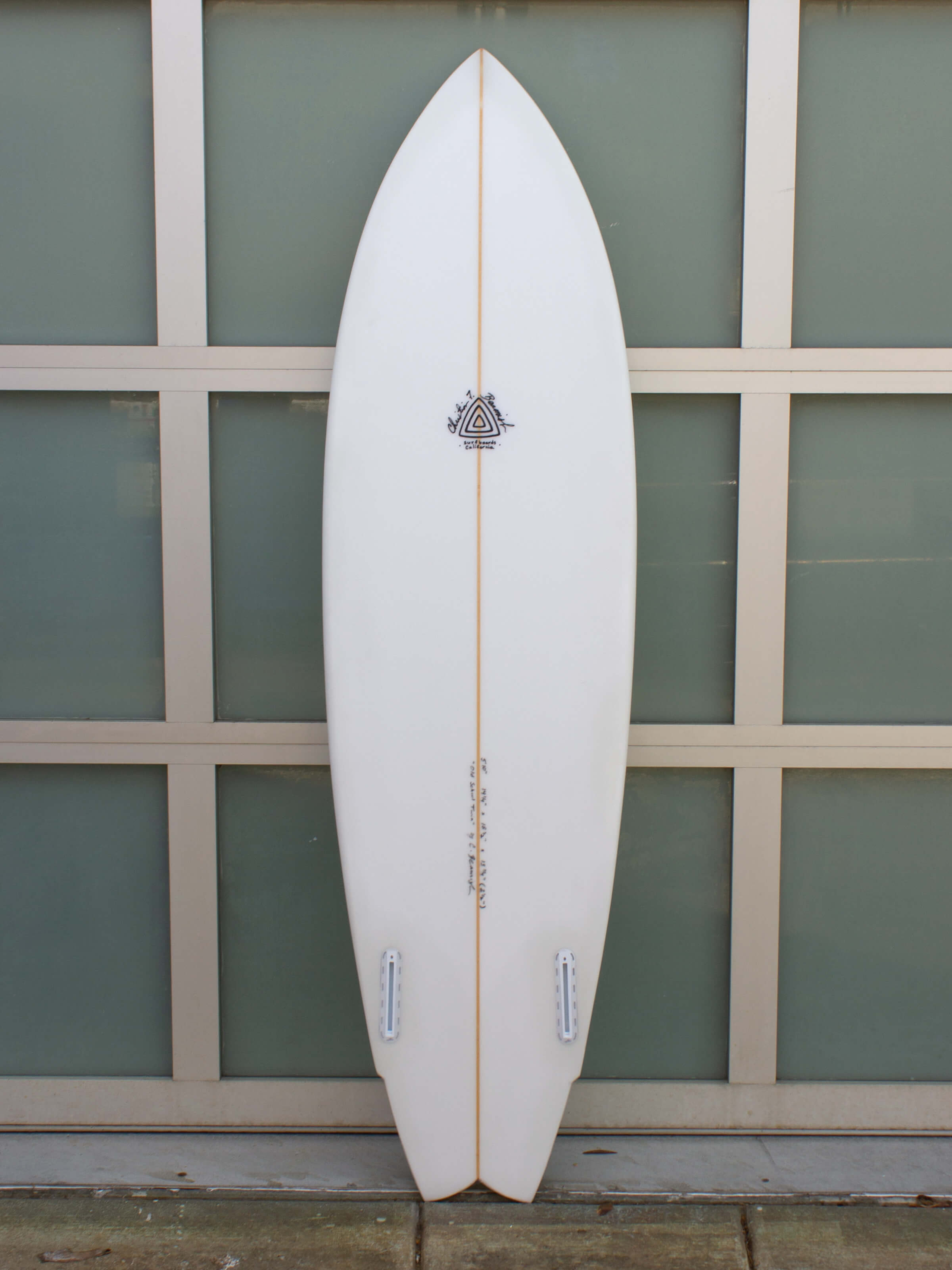 5'10 Christian Beamish Old School Twin - Mollusk Surf Shop