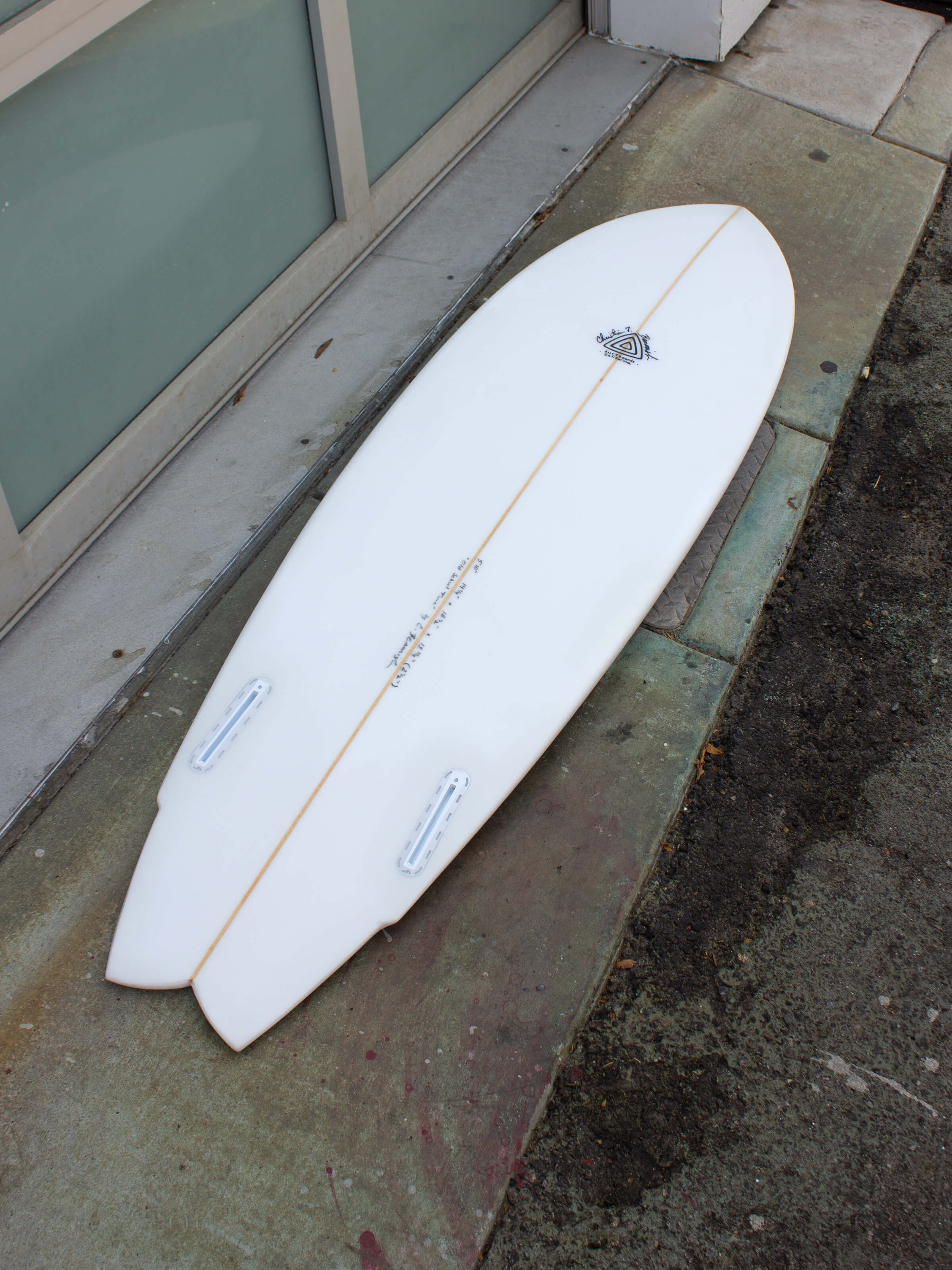 5'10 Christian Beamish Old School Twin - Mollusk Surf Shop