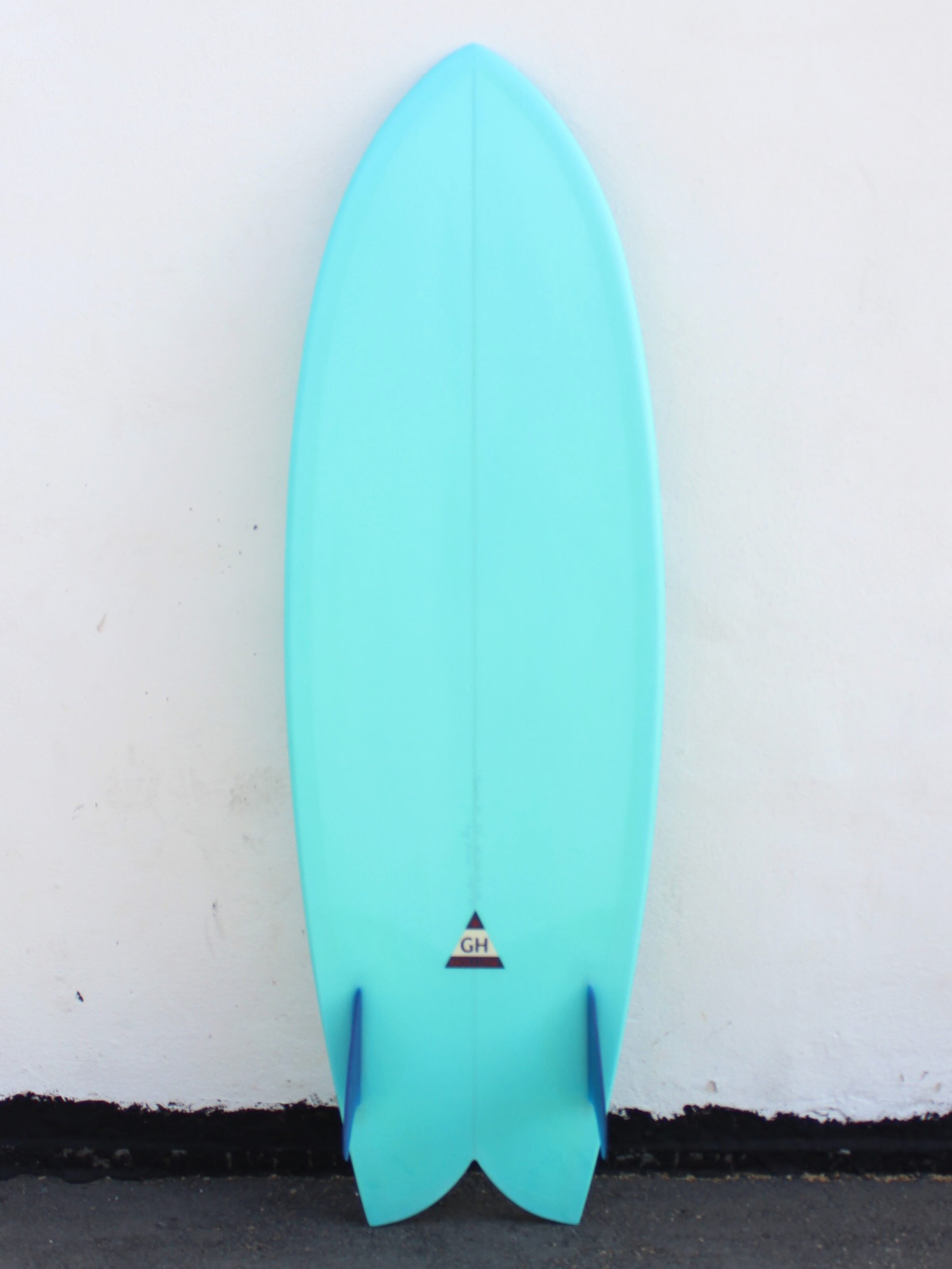 5'10 Hanel C Fish - Aqua - Mollusk Surf Shop