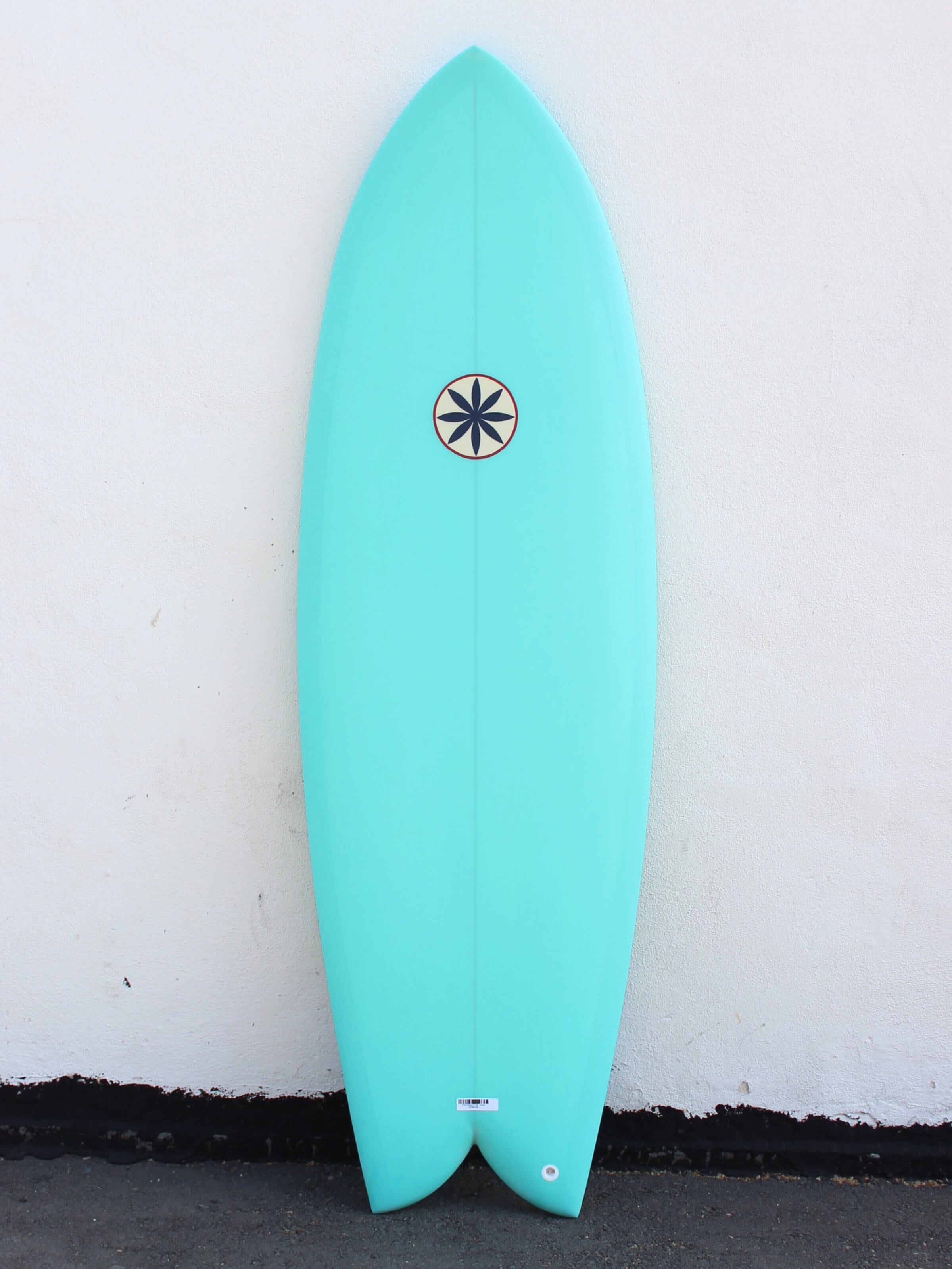 5'10 Hanel C Fish - Aqua - Mollusk Surf Shop