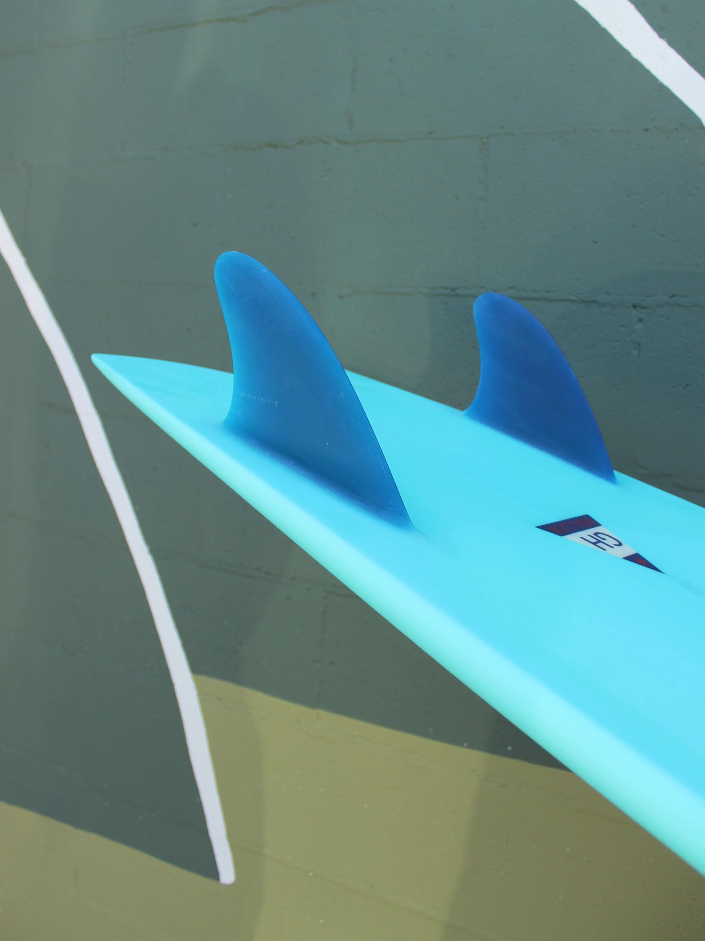 5'10 Hanel C Fish - Aqua - Mollusk Surf Shop - description