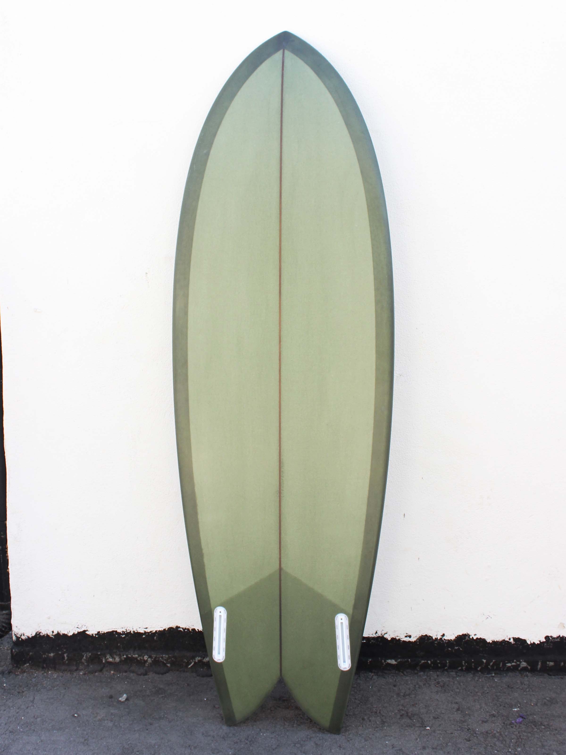 5'10 MPE Coho Fish - Army - Mollusk Surf Shop