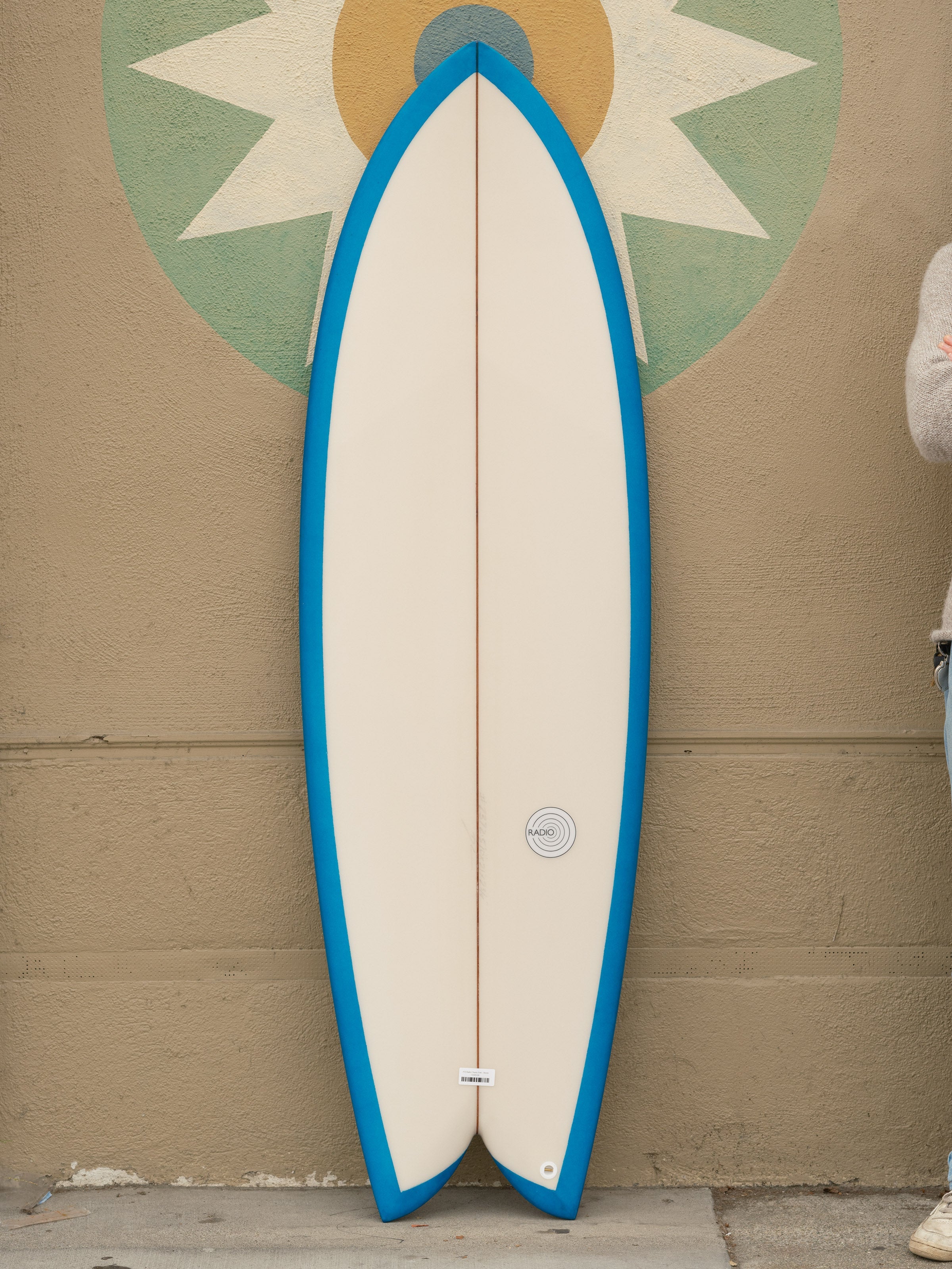 5'10 Radio Classic Fish - Denim - Mollusk Surf Shop