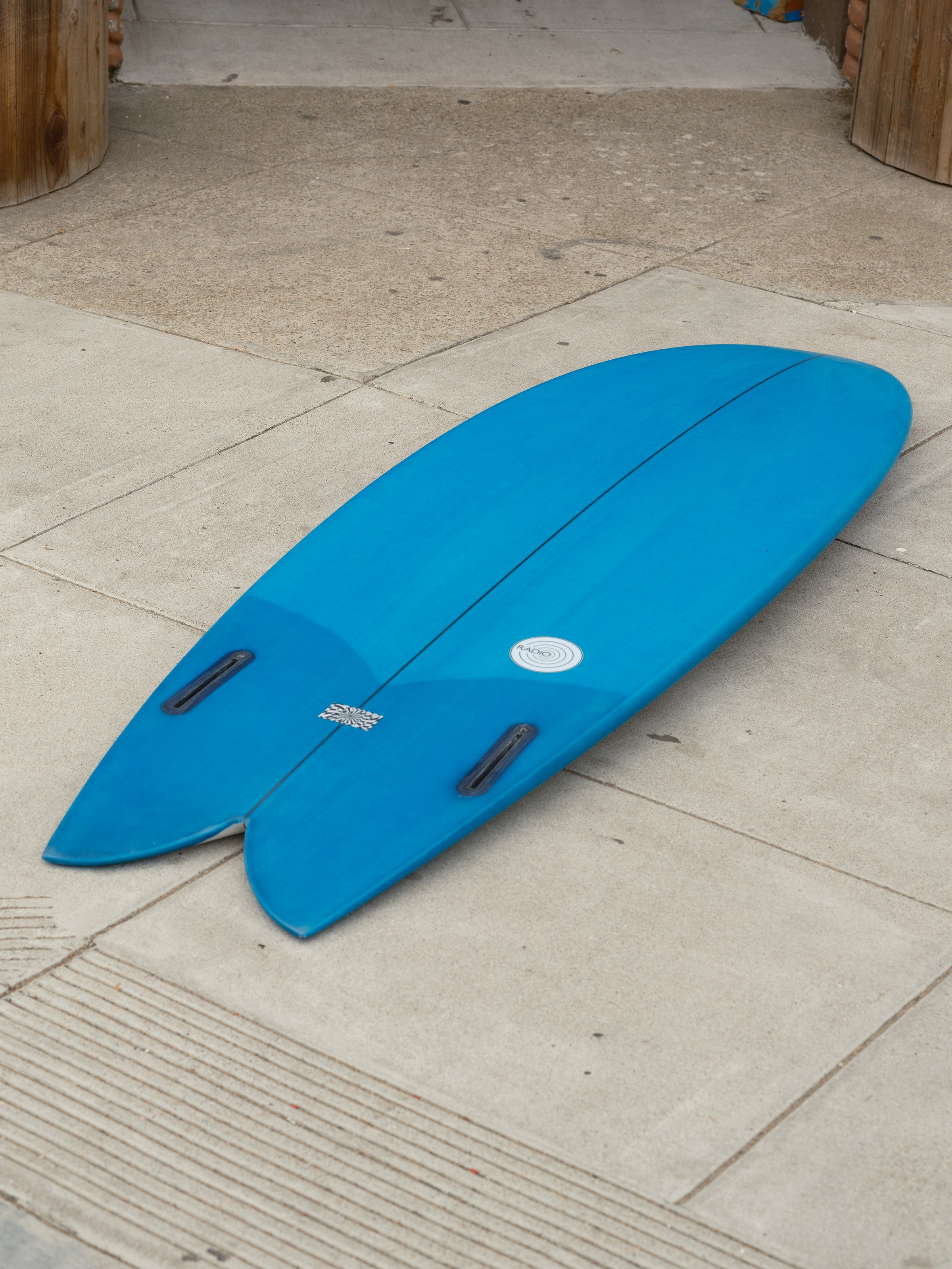 5'10 Radio Classic Fish - Denim - Mollusk Surf Shop