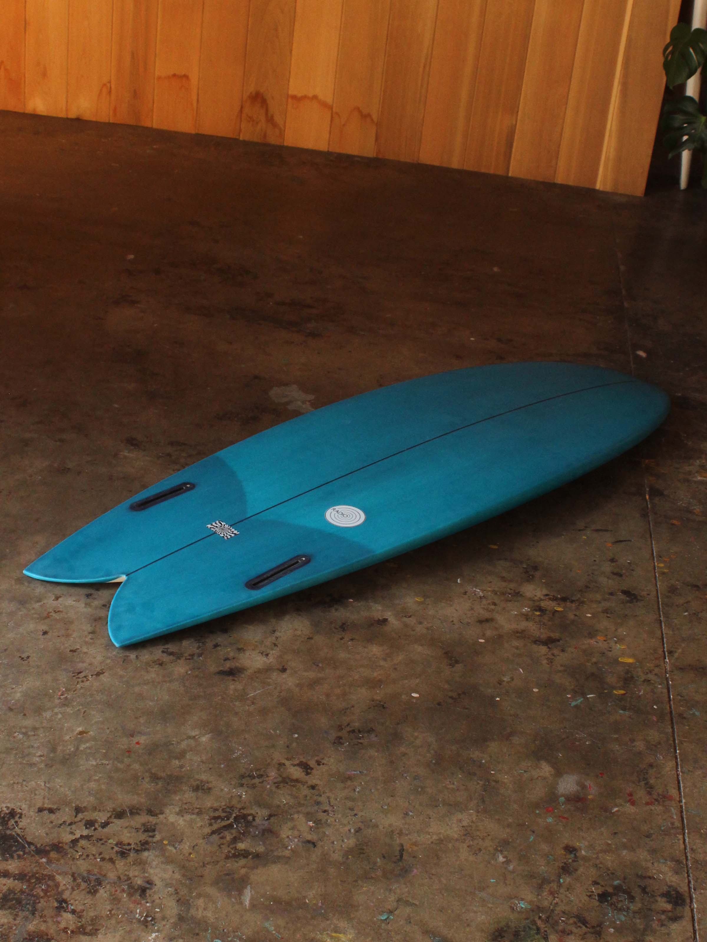 5'10 Radio Classic Fish - Electric Blue - Mollusk Surf Shop