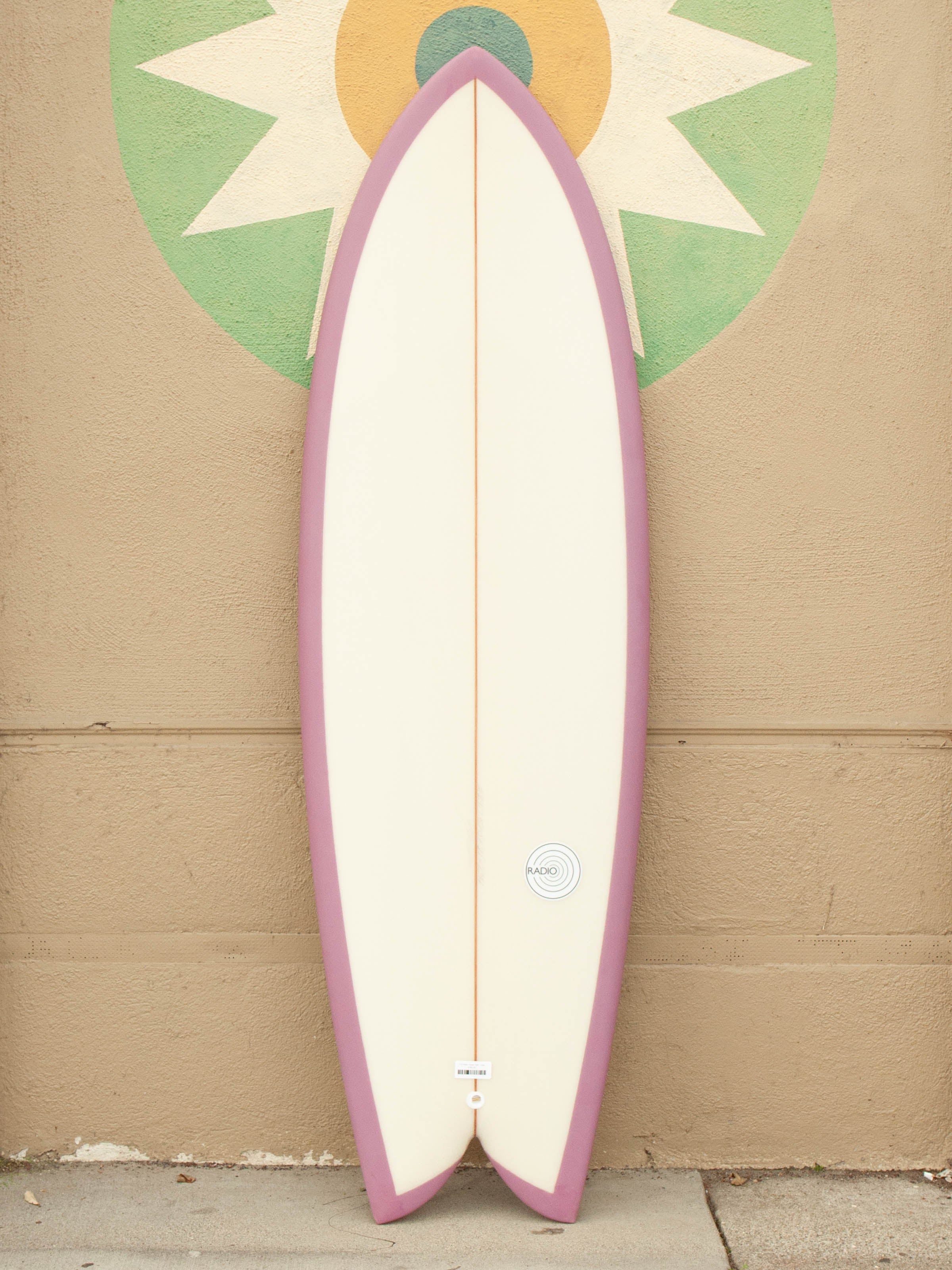 5'10 Radio Classic Fish - Grape - Mollusk Surf Shop