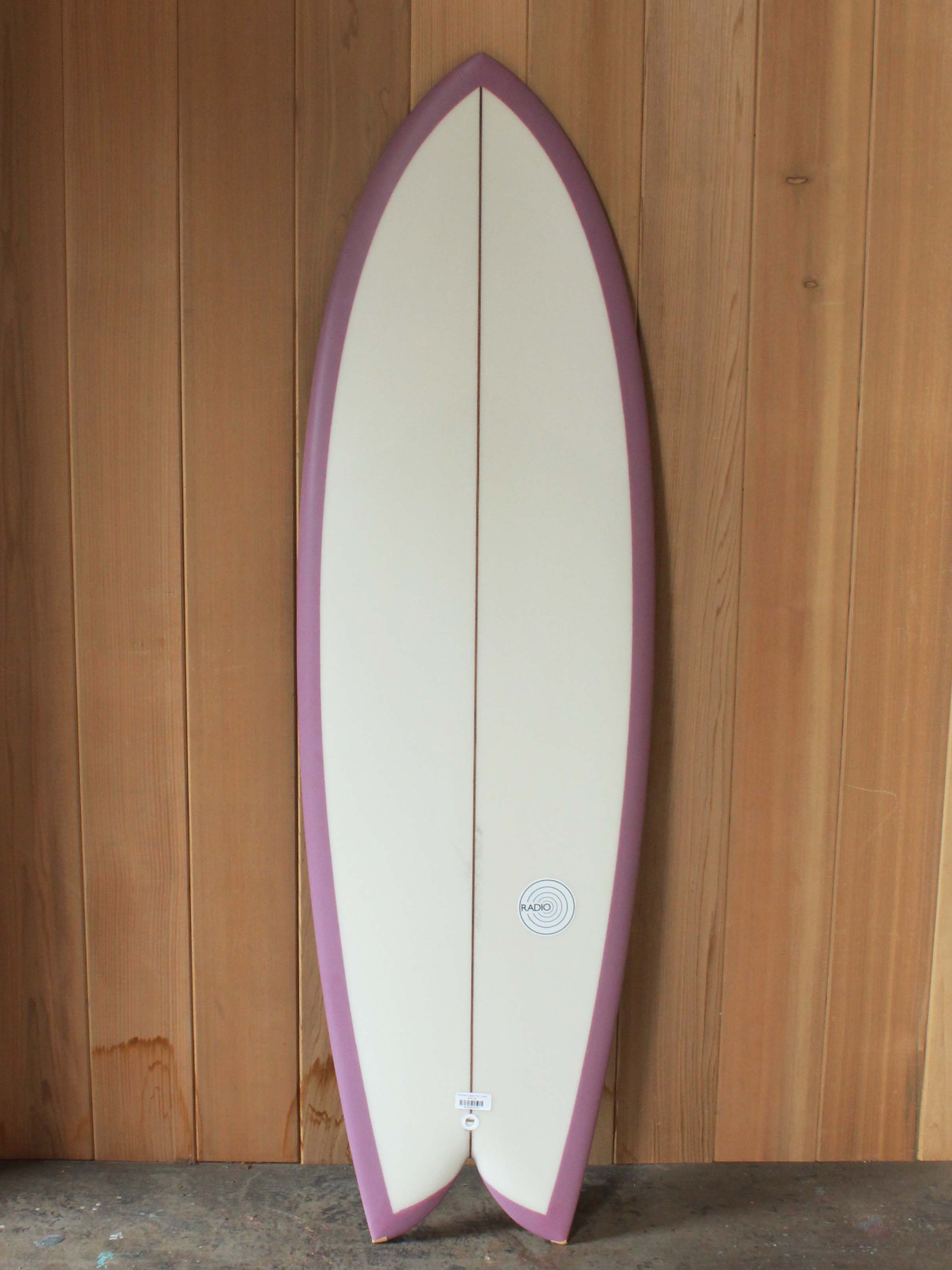 5'10 Radio Classic Fish - Grape - Mollusk Surf Shop