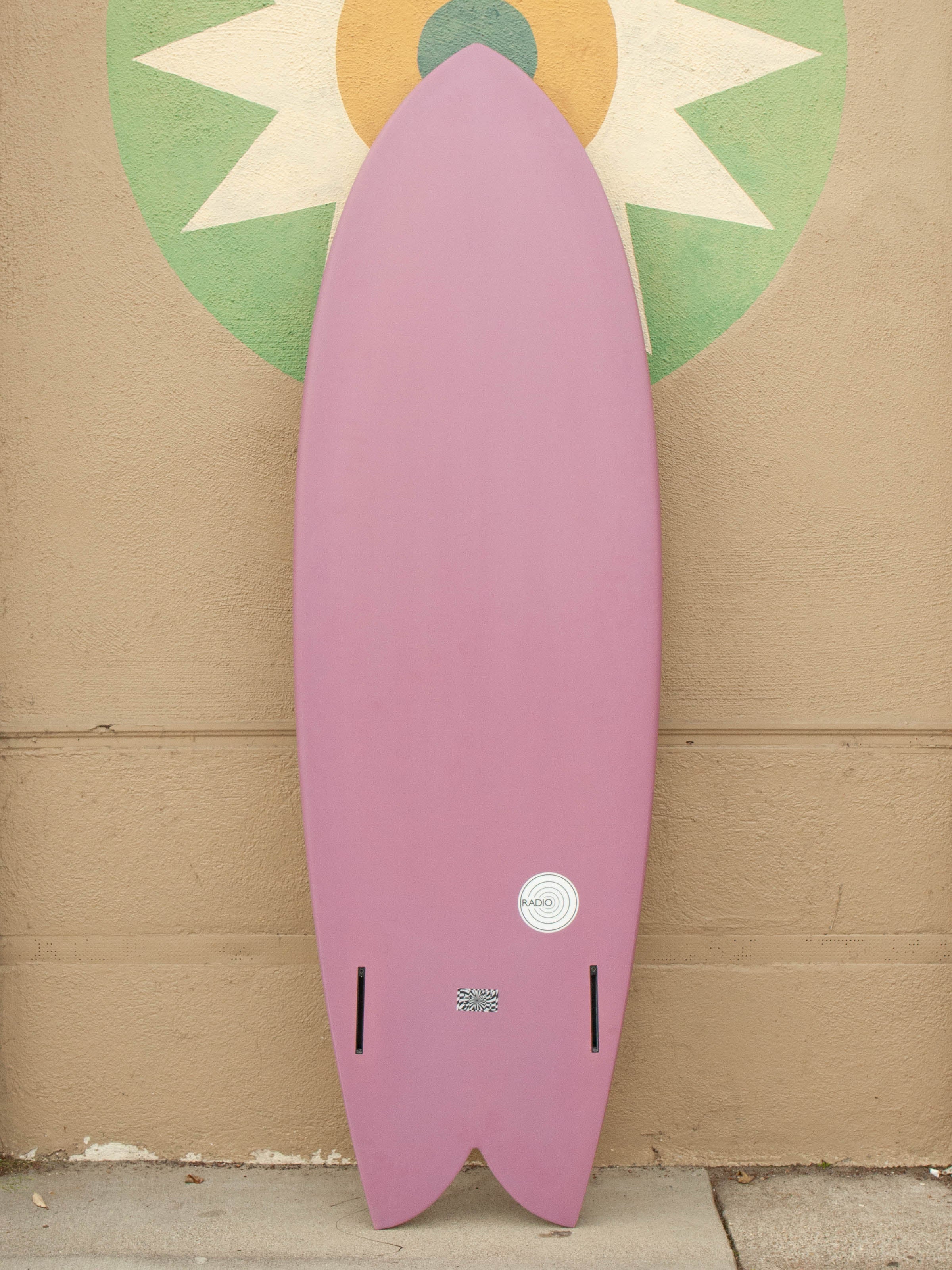 5'10 Radio Classic Fish - Grape - Mollusk Surf Shop