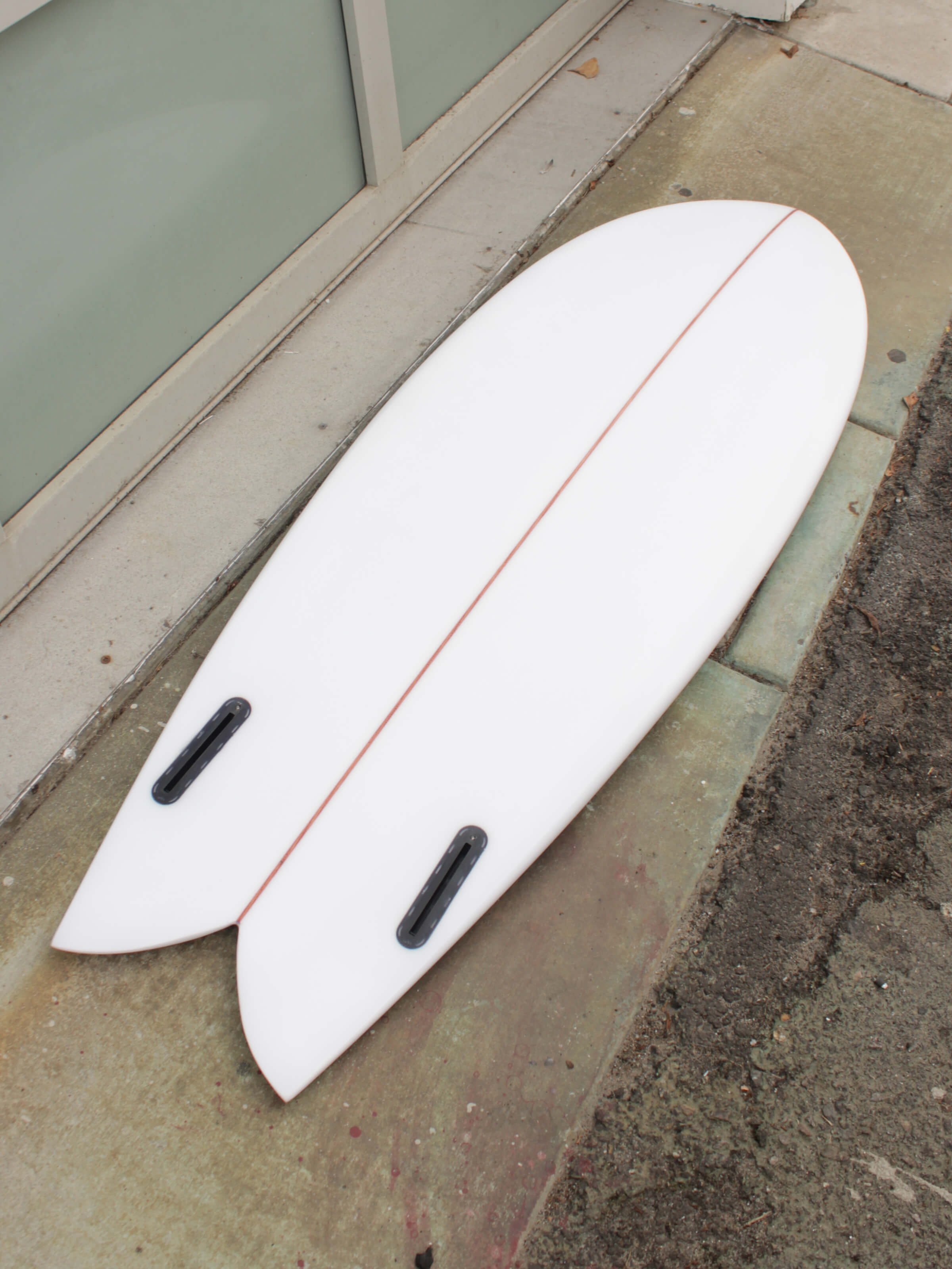 5'4 Grant Noble White Dove Fish - Mollusk Surf Shop