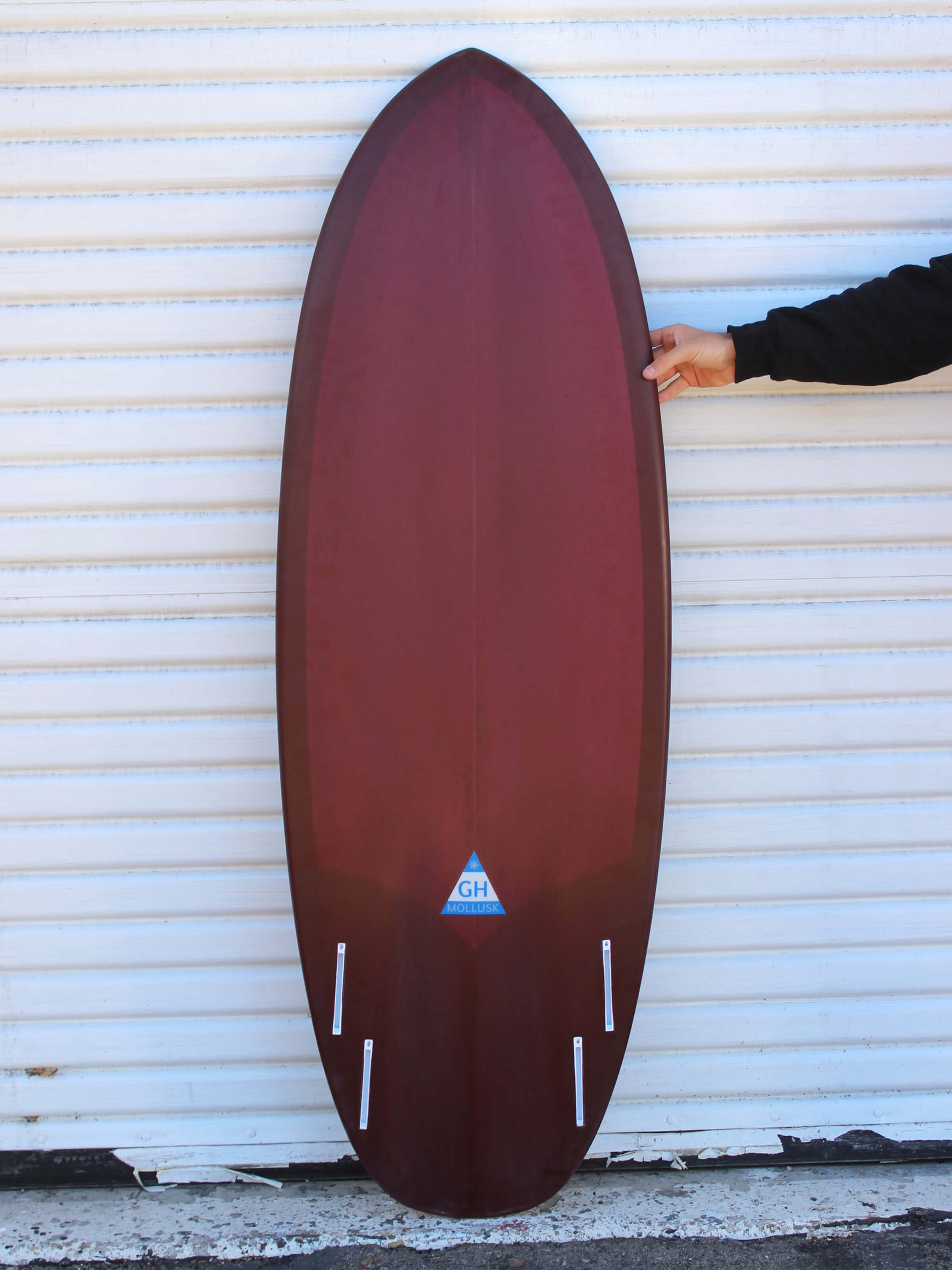 5'4 Hanel Pill - Maroon - Mollusk Surf Shop