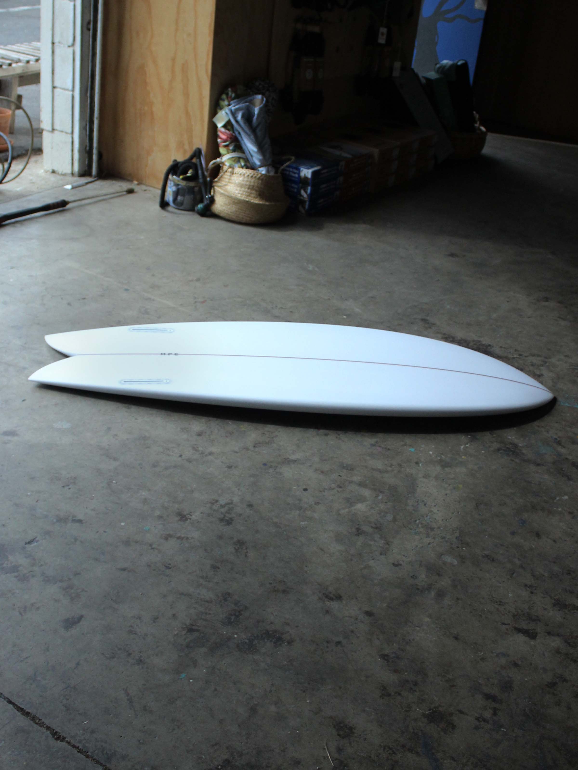 5'4 MPE Coho Fish - Clear - Mollusk Surf Shop