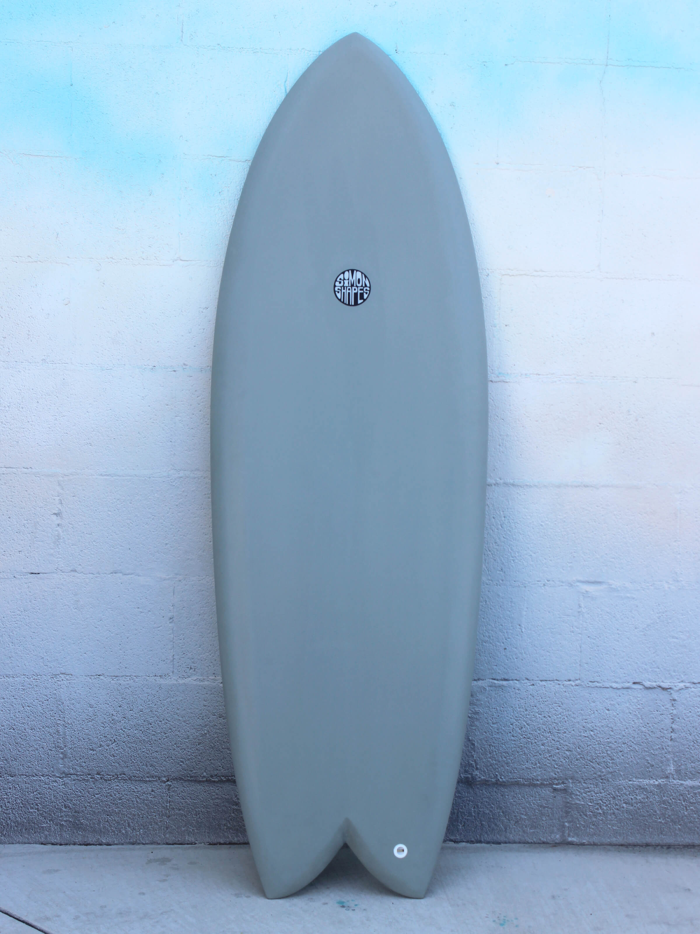 5'4 Simon Shapes Custom Fish - Mollusk Surf Shop