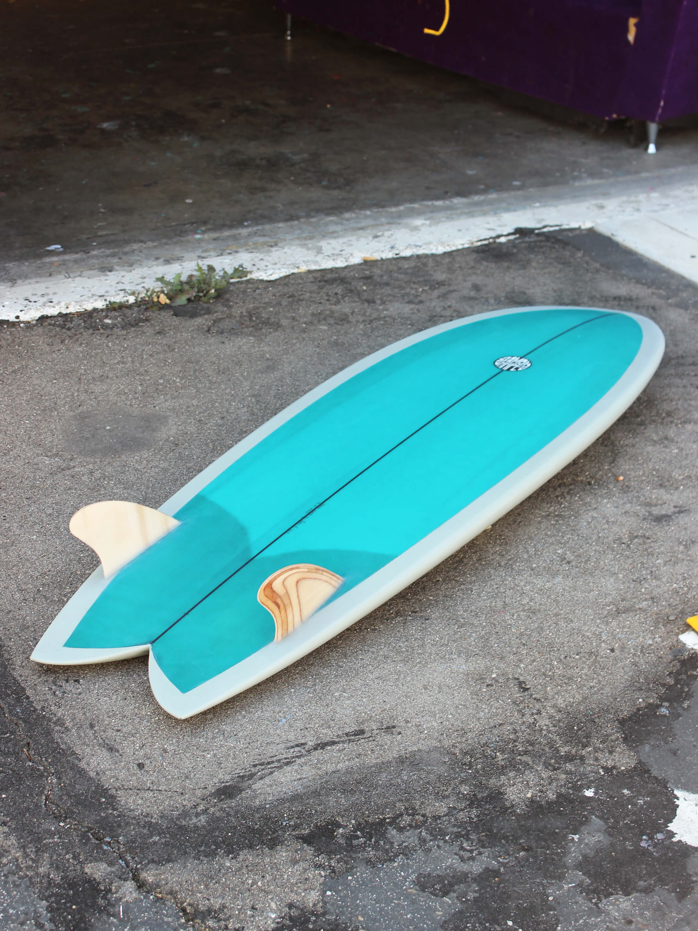 5'4 Simon Shapes Custom Fish - Mollusk Surf Shop
