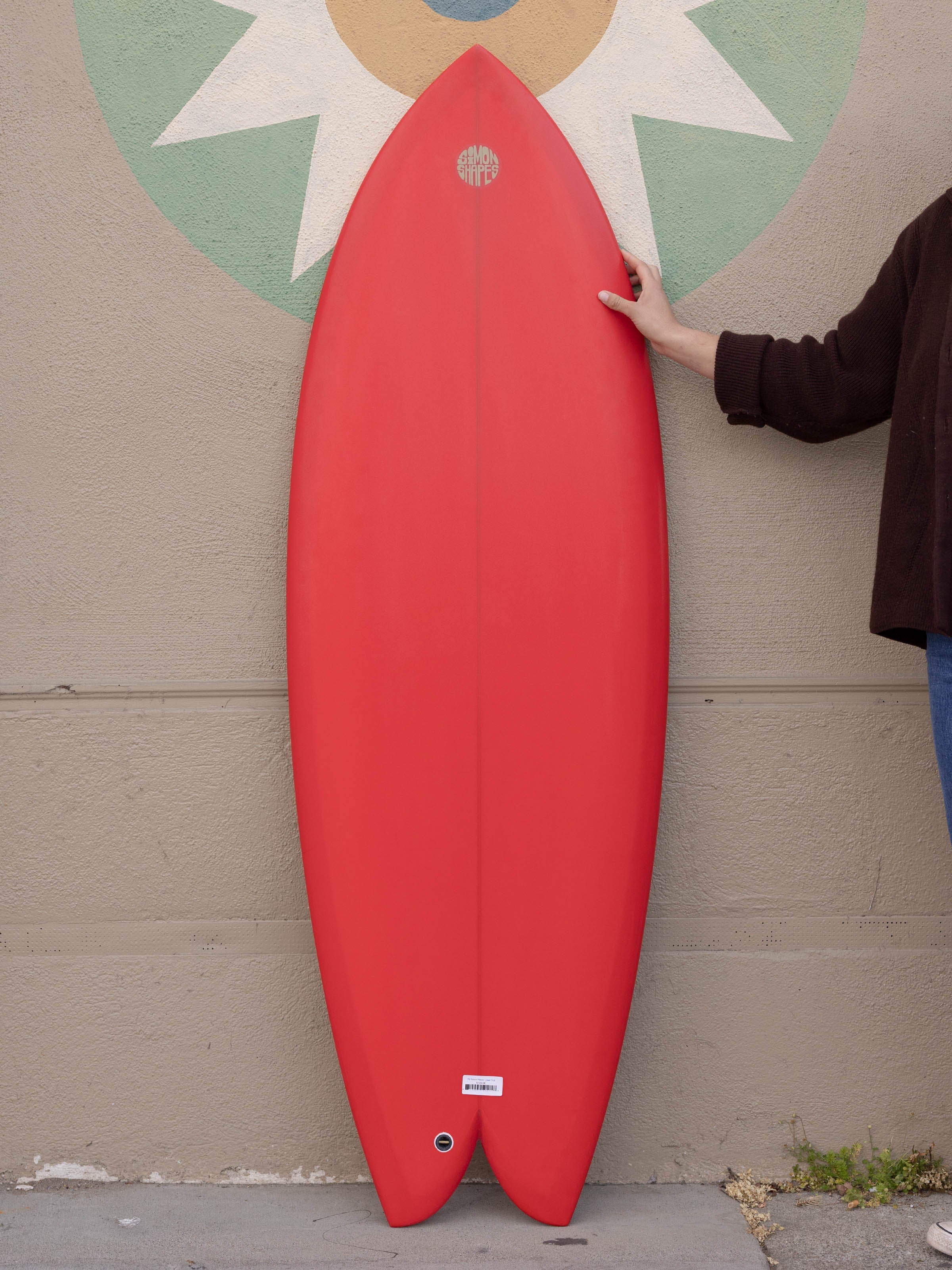 5'4 Simon Shapes Quad Fish - Mollusk Surf Shop