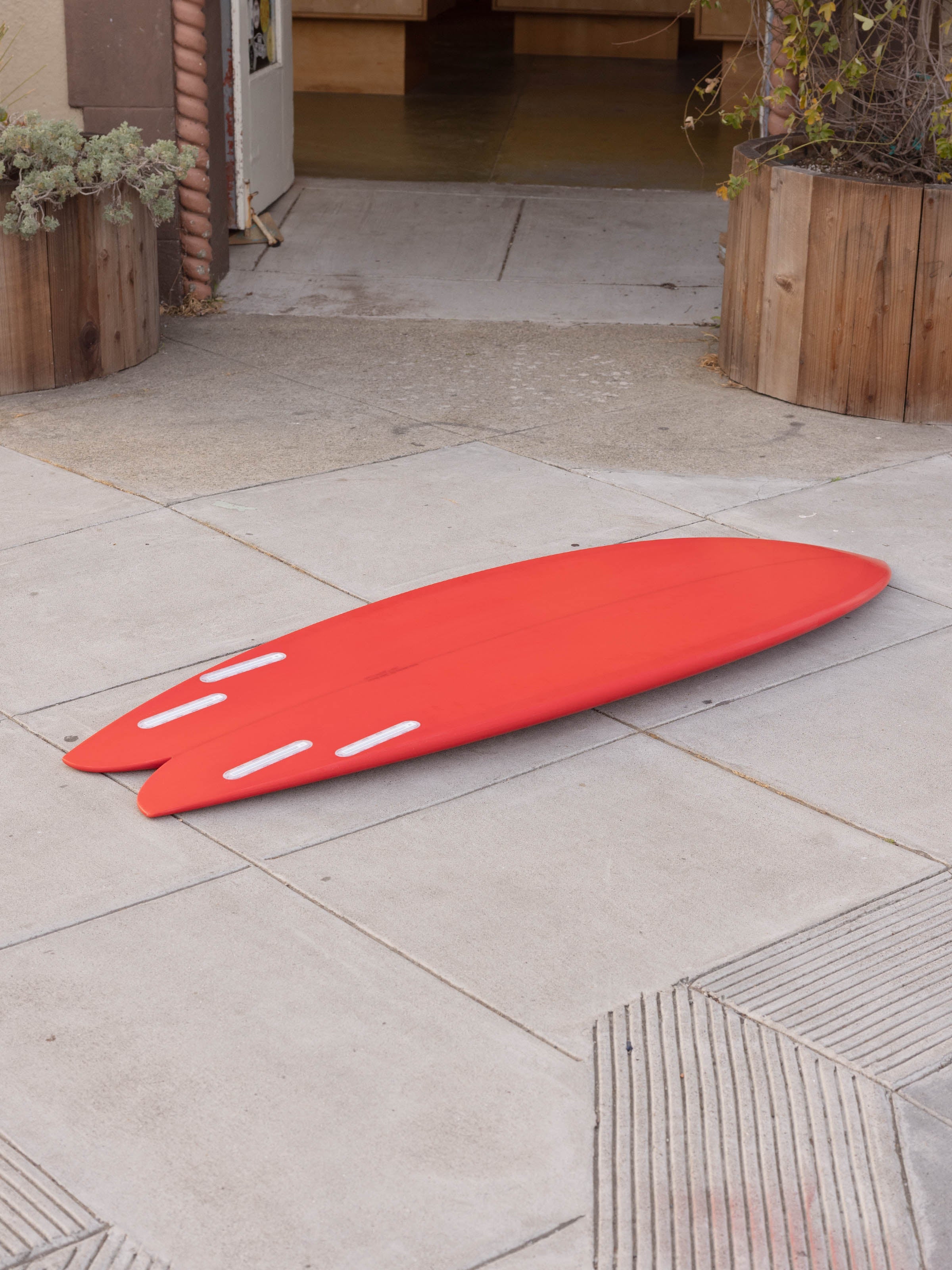 5'4 Simon Shapes Quad Fish - Mollusk Surf Shop