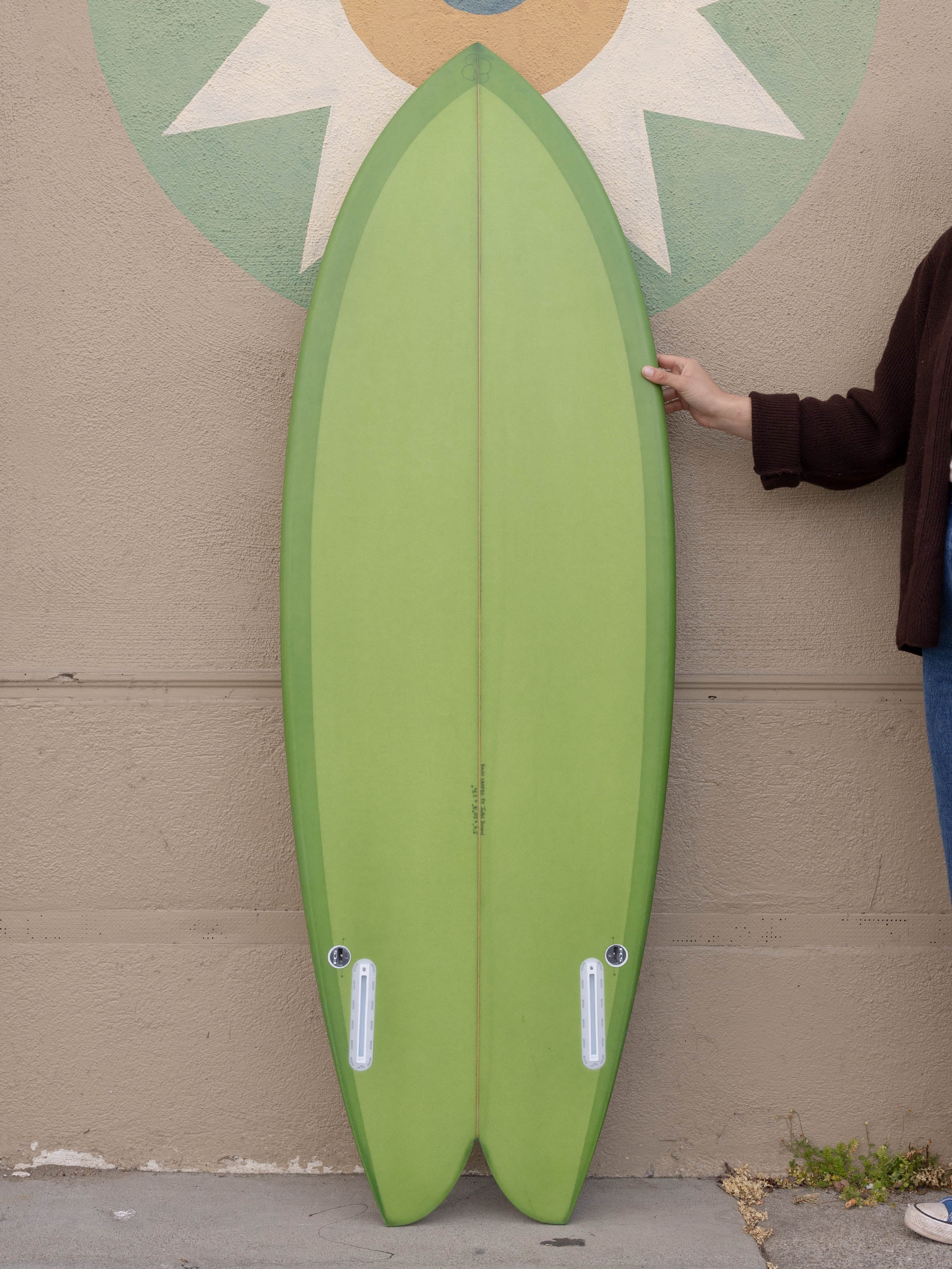 5'4 Simon Shapes Twinzer Fish - Mollusk Surf Shop