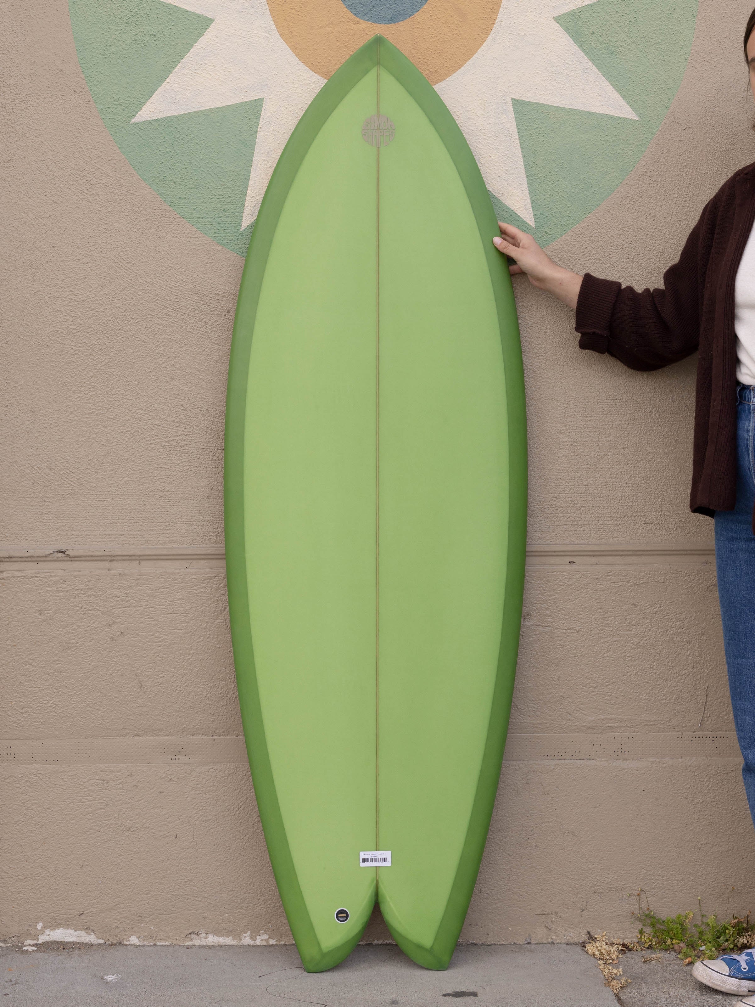 5'4 Simon Shapes Twinzer Fish - Mollusk Surf Shop