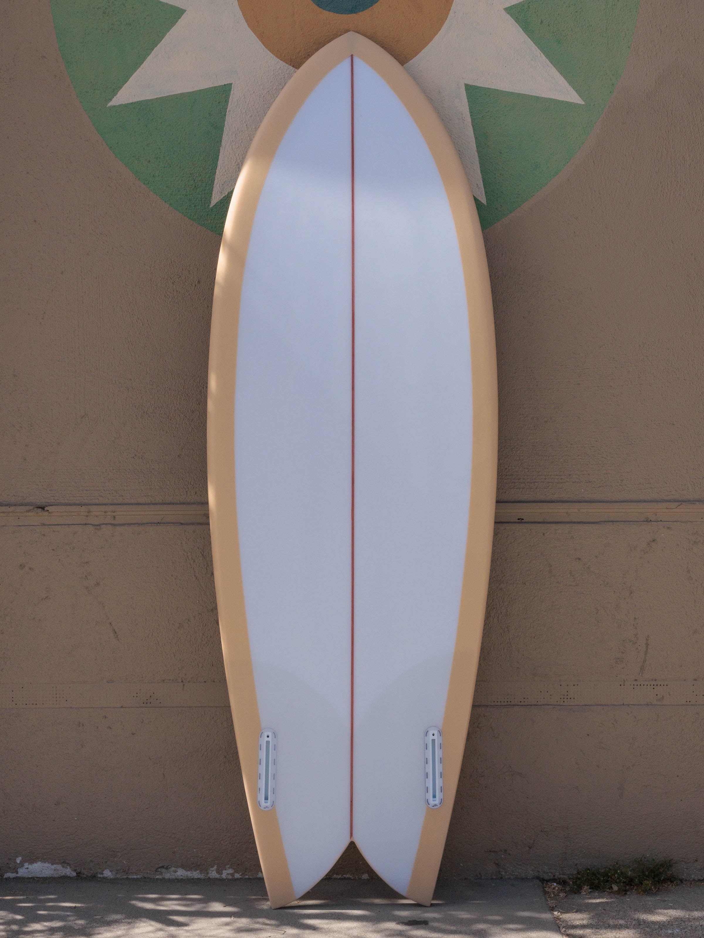 5'5 Grant Noble White Dove Fish - Mollusk Surf Shop