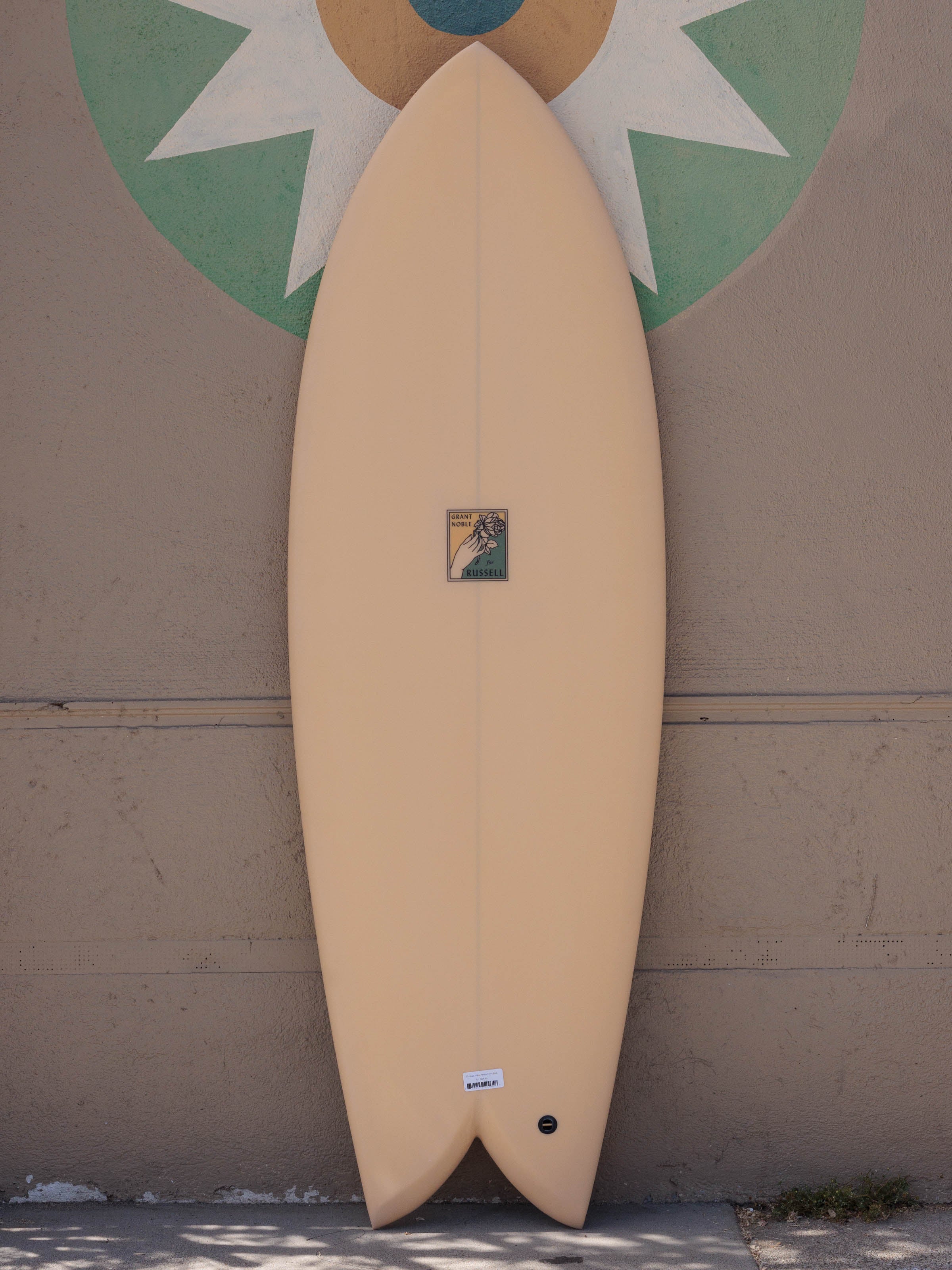 5'5 Grant Noble White Dove Fish - Mollusk Surf Shop