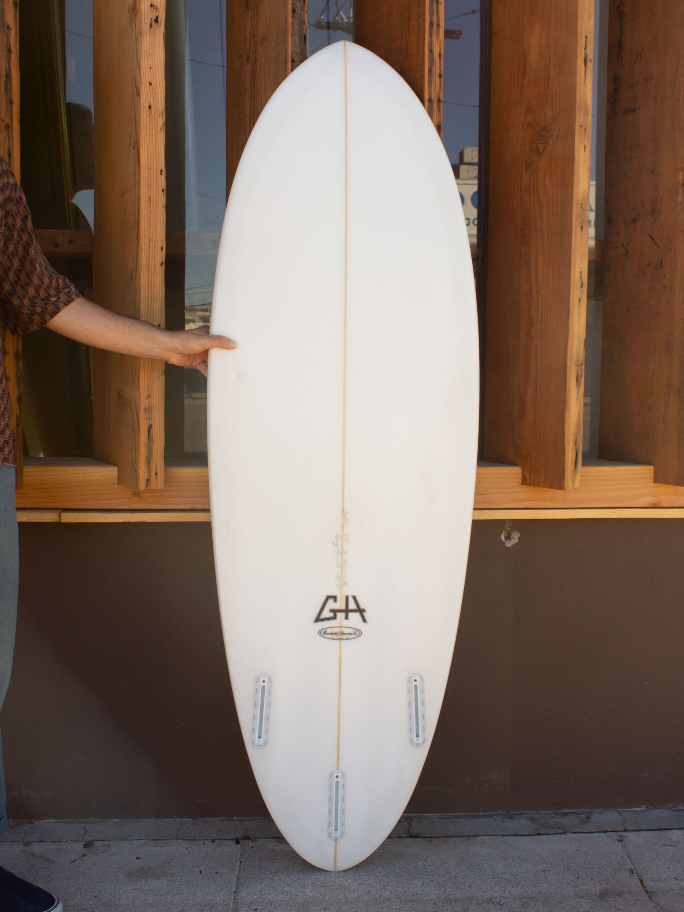 5'5 Hanel Thruster Egg (used) - Mollusk Surf Shop
