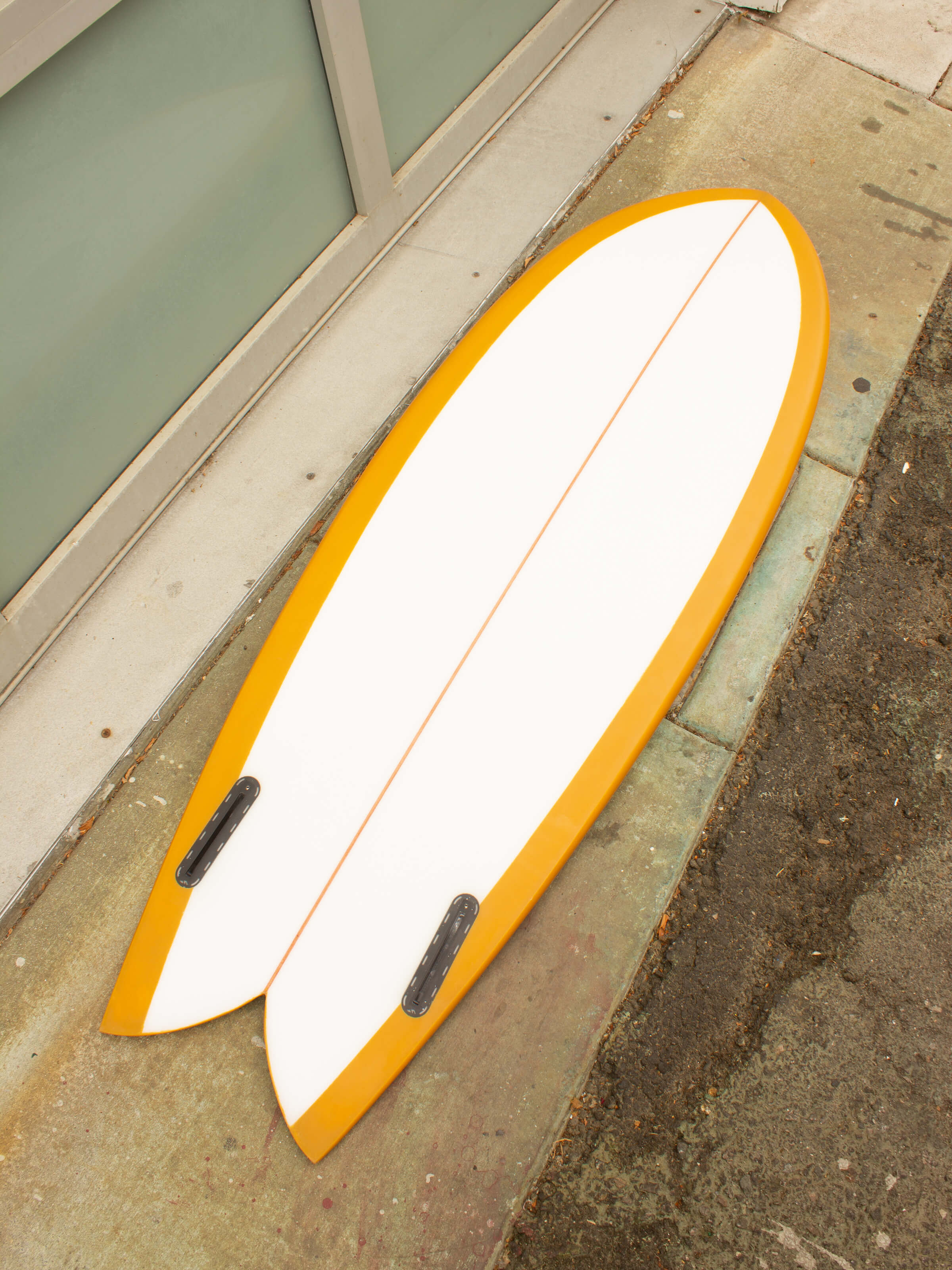 5'6 Grant Noble White Dove Fish - Mollusk Surf Shop