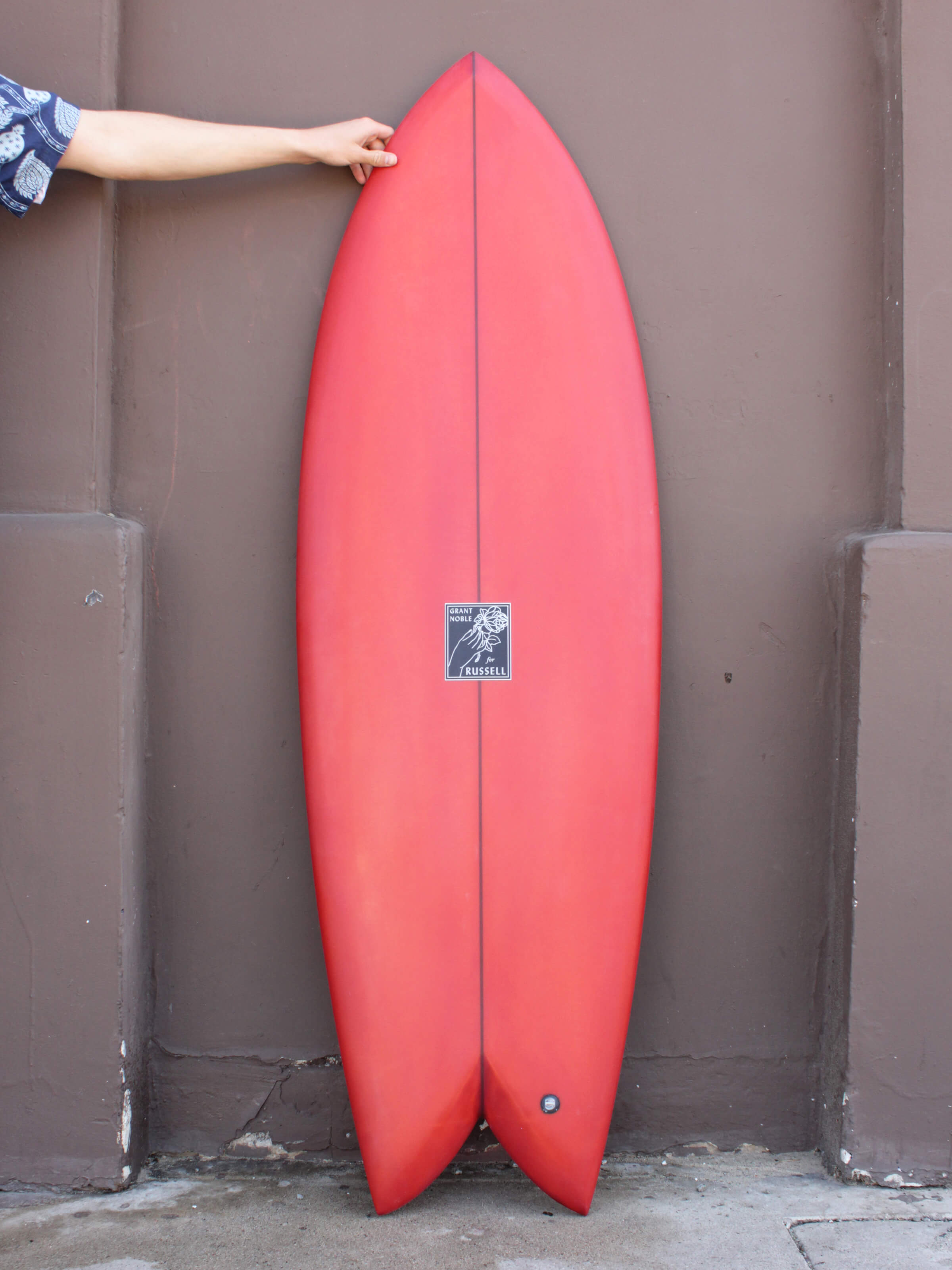 5'6 Grant Noble White Dove Fish - Mollusk Surf Shop