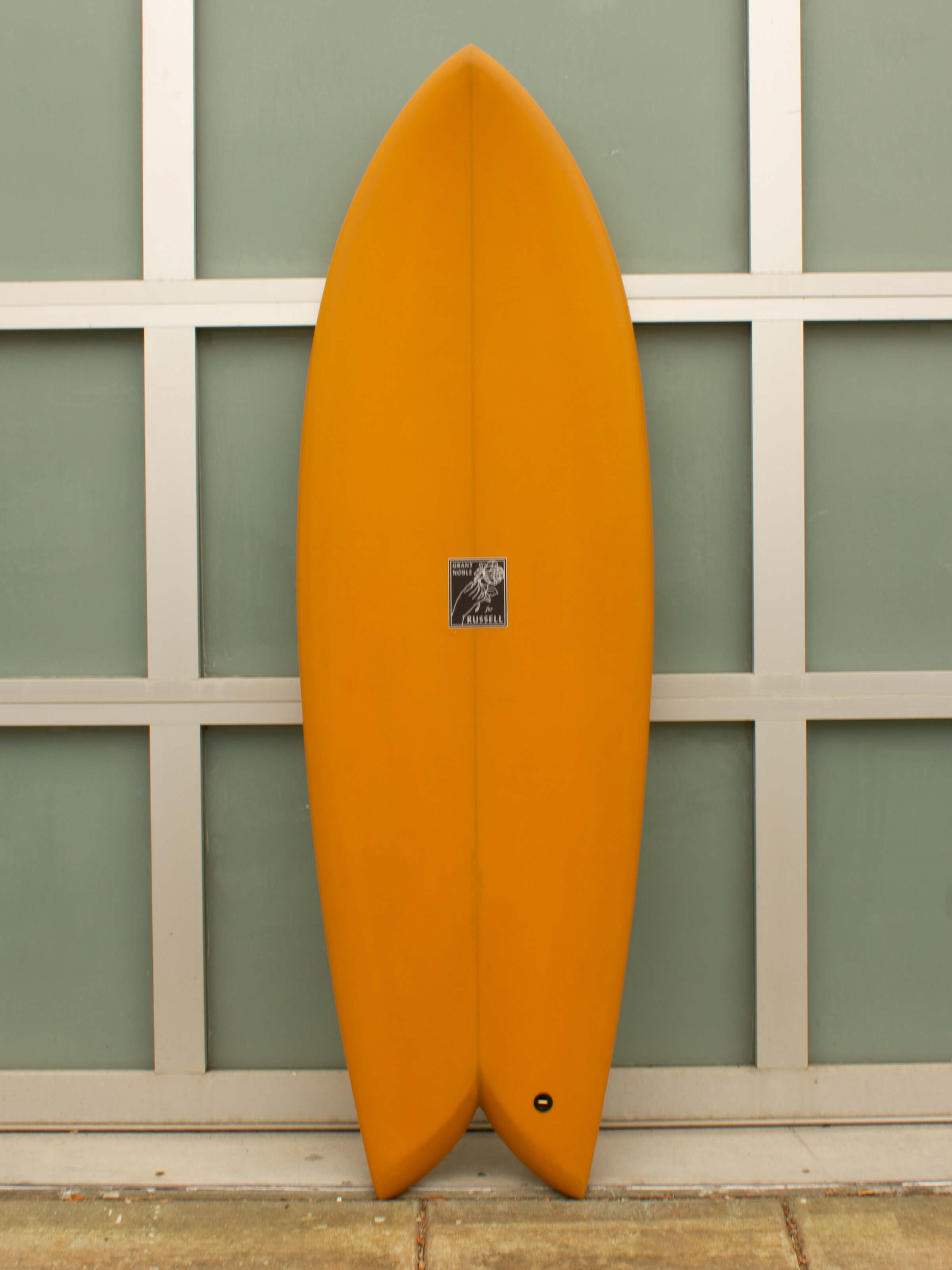 5'6 Grant Noble White Dove Fish - Mollusk Surf Shop